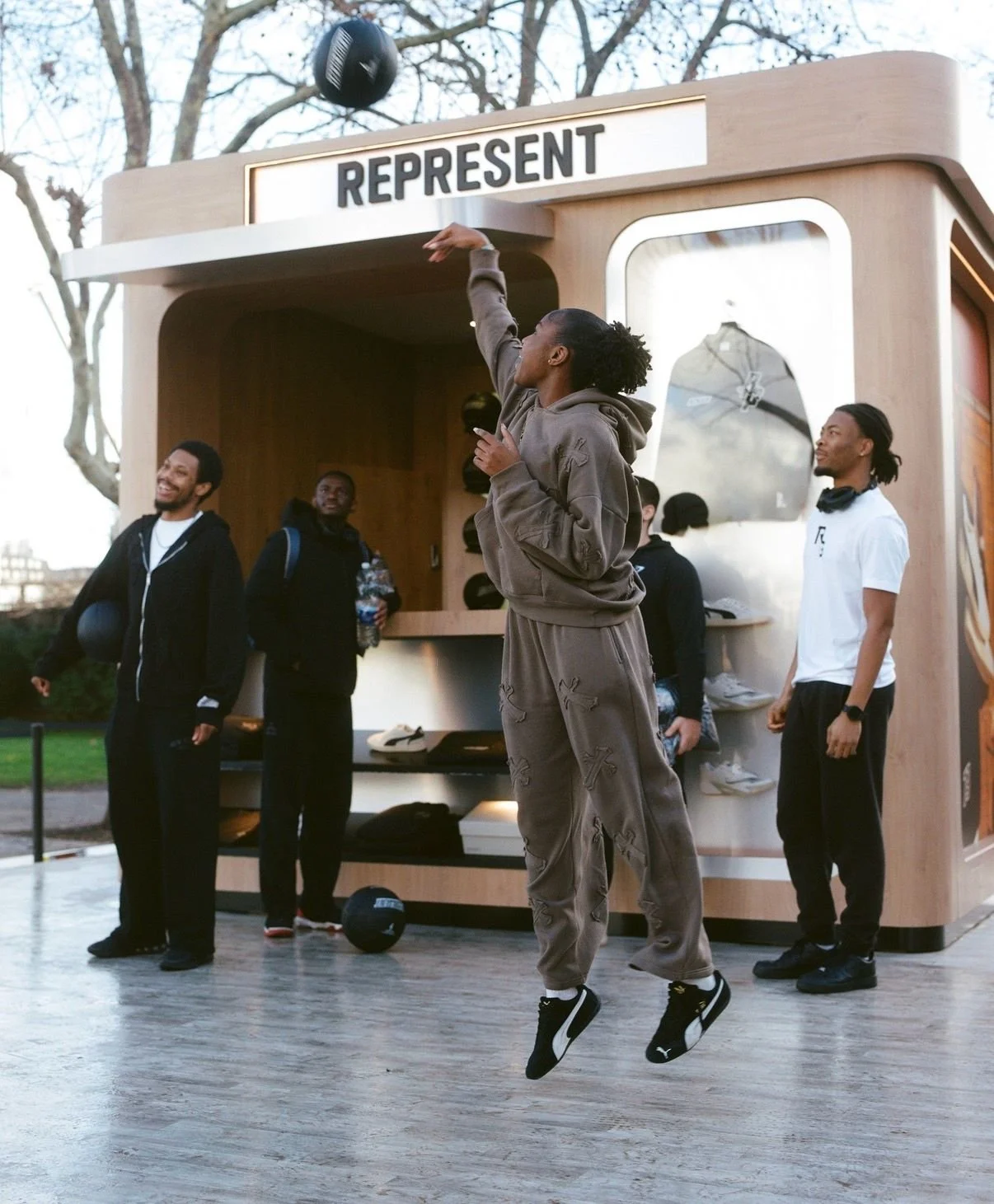 Represent X Puma Hoops