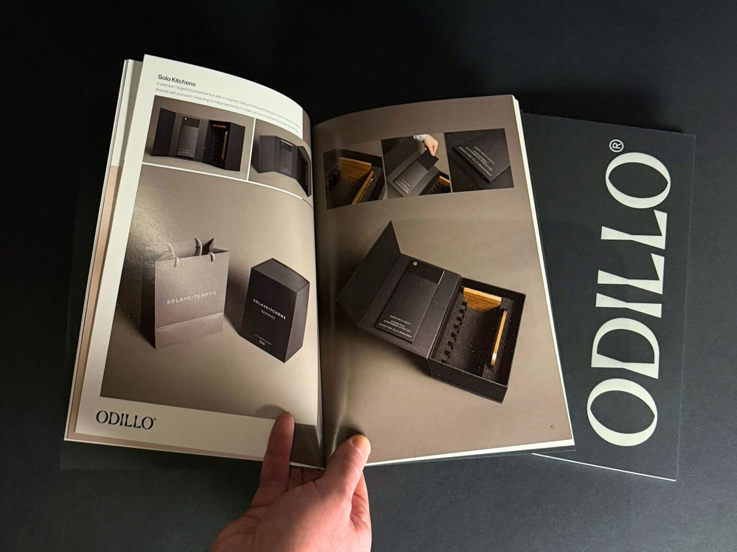 Odillo packaging lookbook