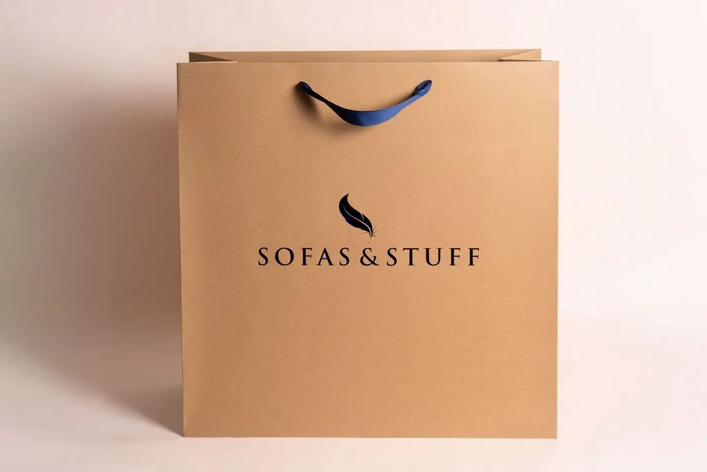 Sofas & Stuff luxury packaging bag