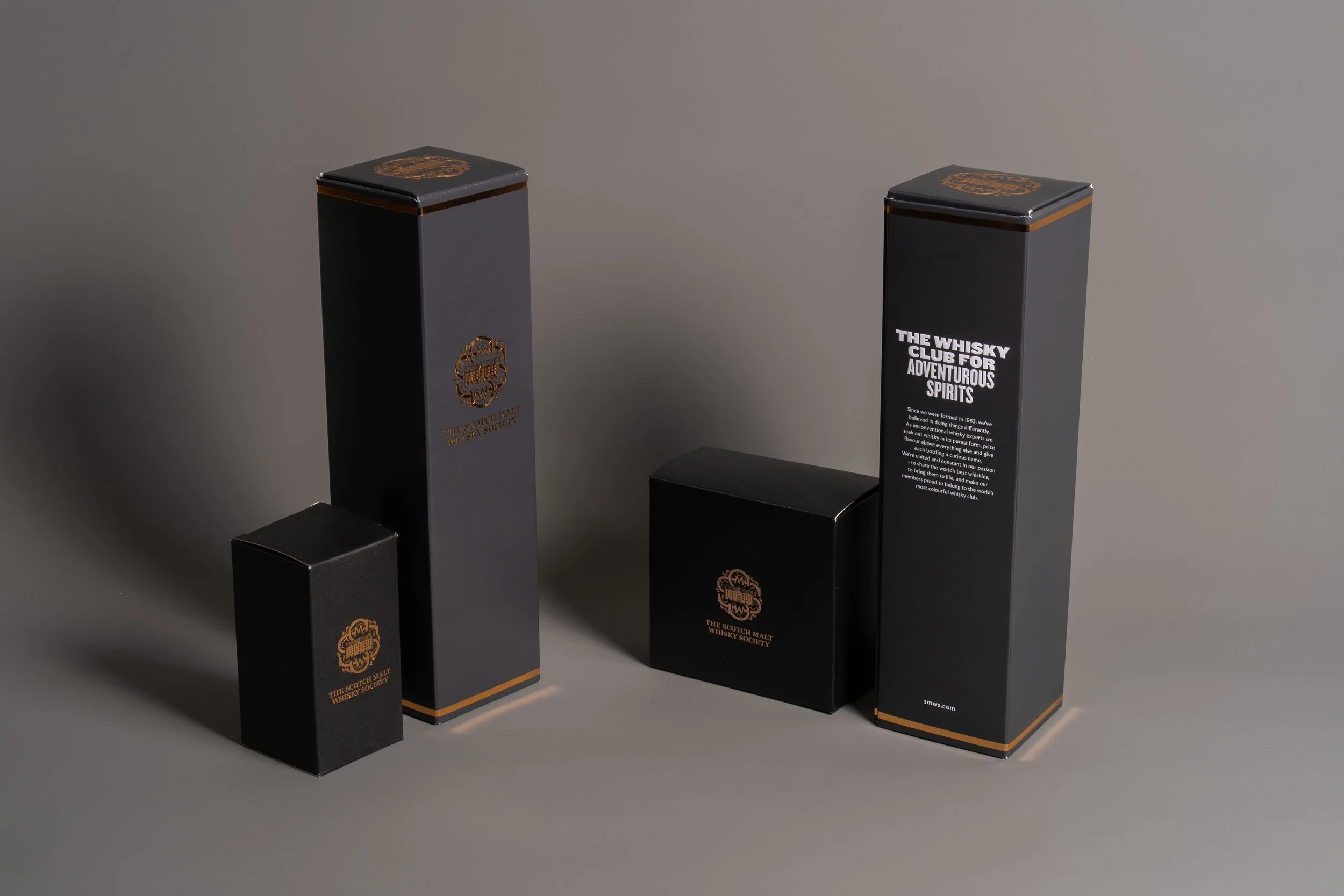 The Scottish Malt Whisky Society Packaging