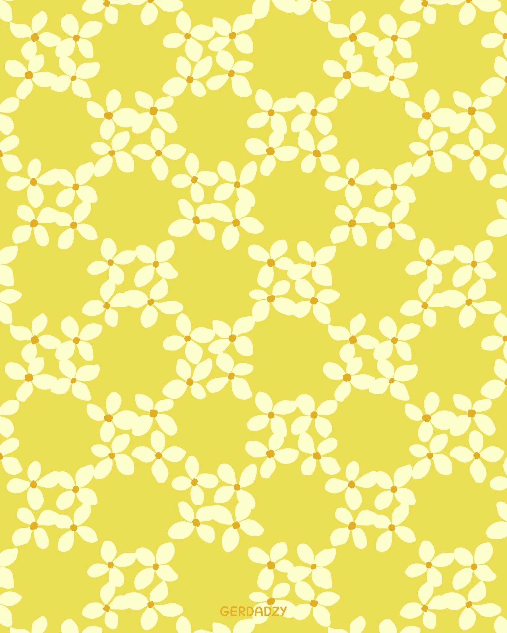 Simple criss-cross flowers 🌸 
And of course, I had to create The Life of a Showgirl's color version at the end 😎✨

#floralpattern #floralprint