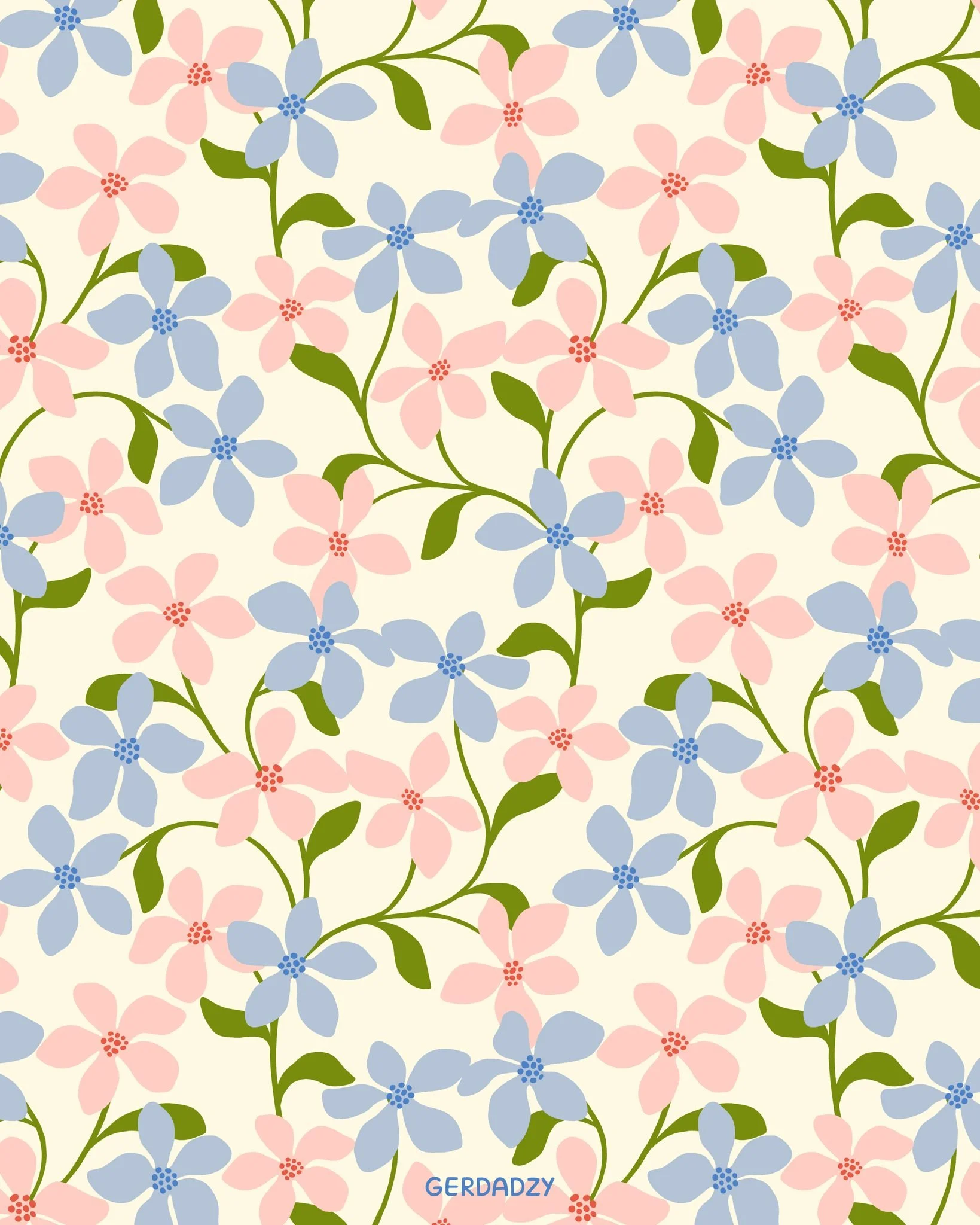 New floral 🌸

#floralpattern #surfacedesigner #floralprint