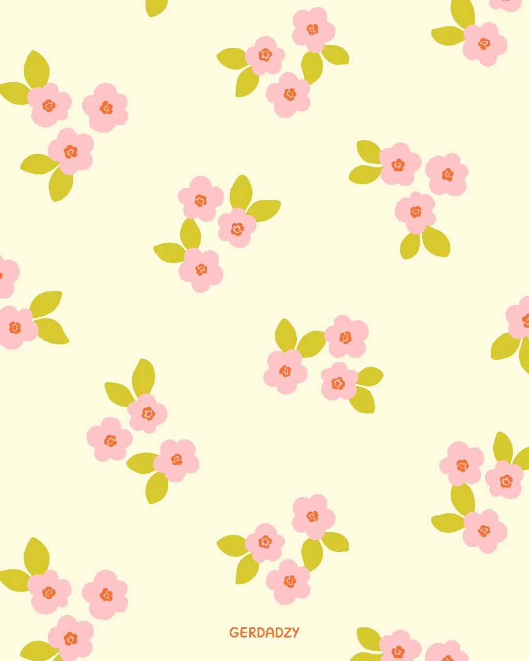 Cute tiny romantic flowers 🌺

#floralpattern #surfacedesign #floralprint