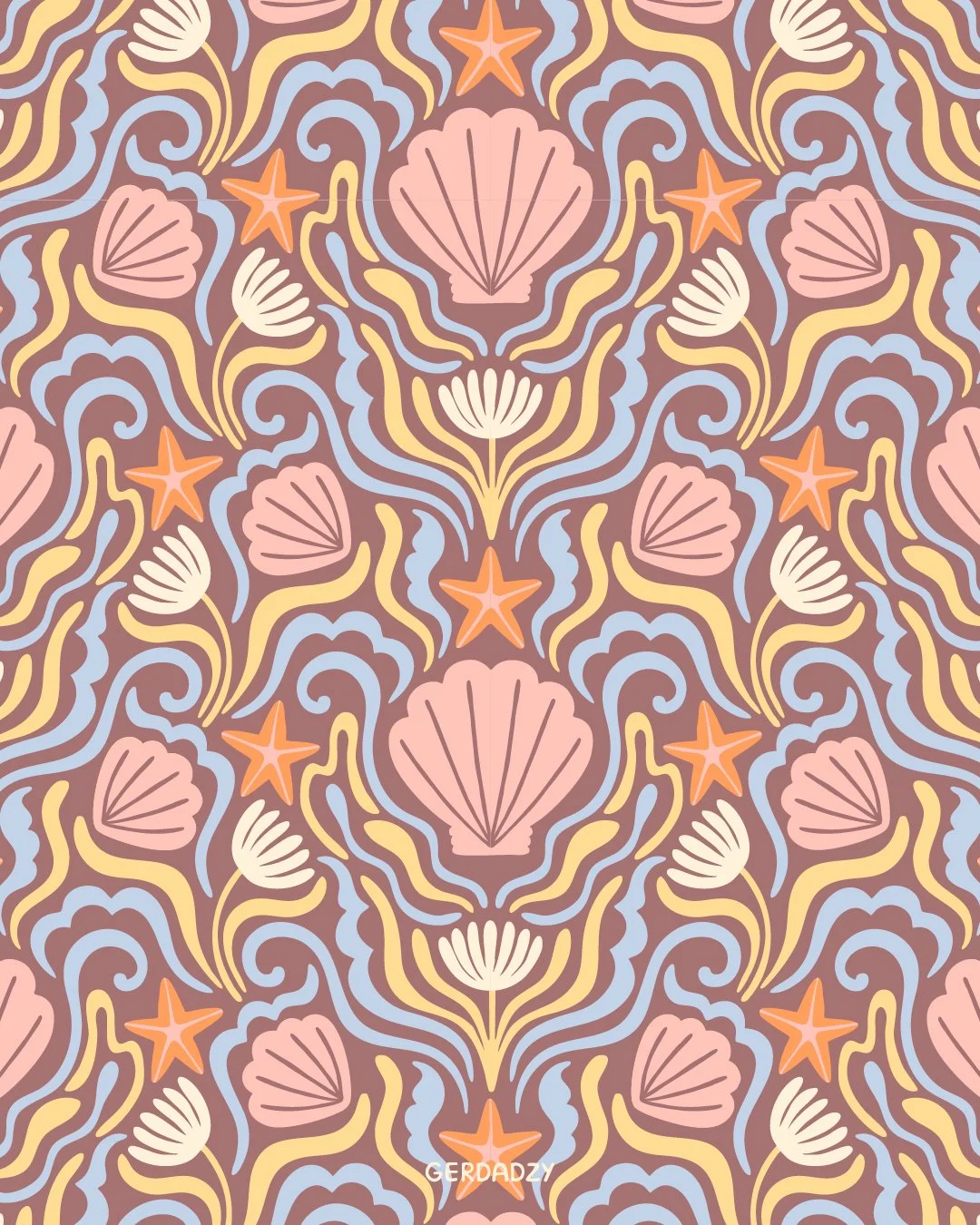 Magical coast 🌊⭐️🪸

A memory from last summer.  Winter is not the most creative time for me, but luckily, I still have some sketches from last summer to keep me going till spring comes 😁

#coastalpattern #surfacedesigner