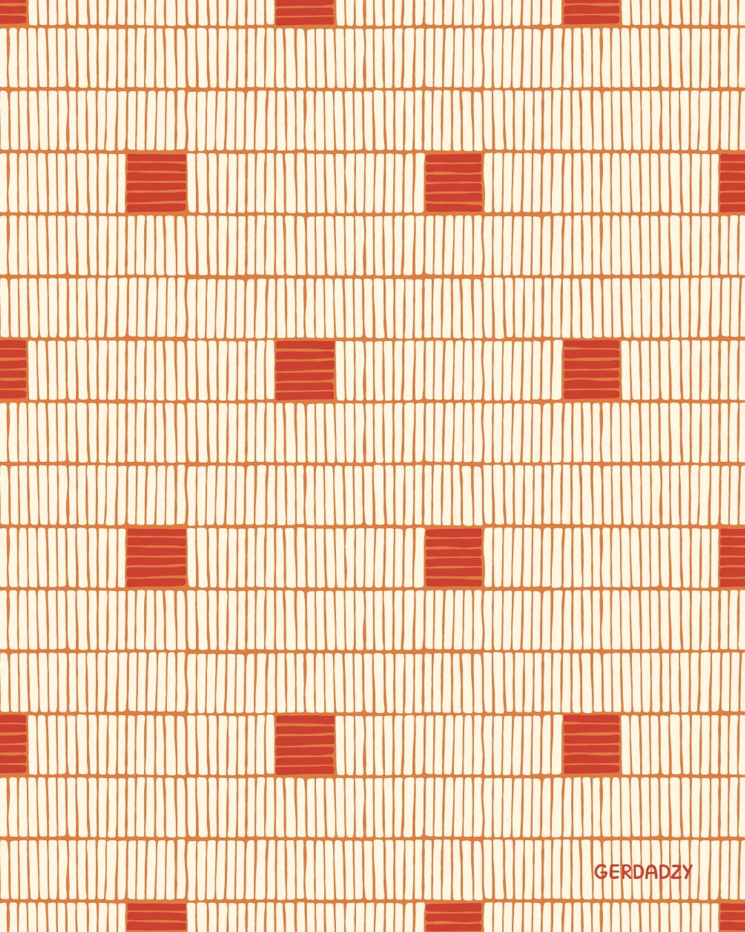 I was going through my work and found this pattern that was an experiment from one of my older designs, and I totally forgot about it. I quite like it now! Simple and fun 🙌

#surfacedesigner