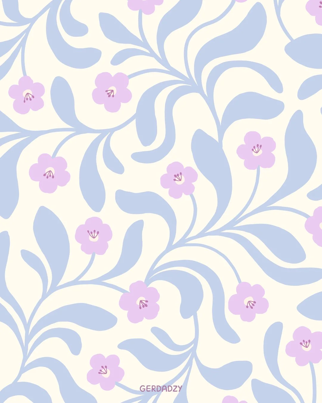 Tiny blooms - inspired by the first spring flowers 🌸

#floralprint #floralpattern #surfacedesigner
