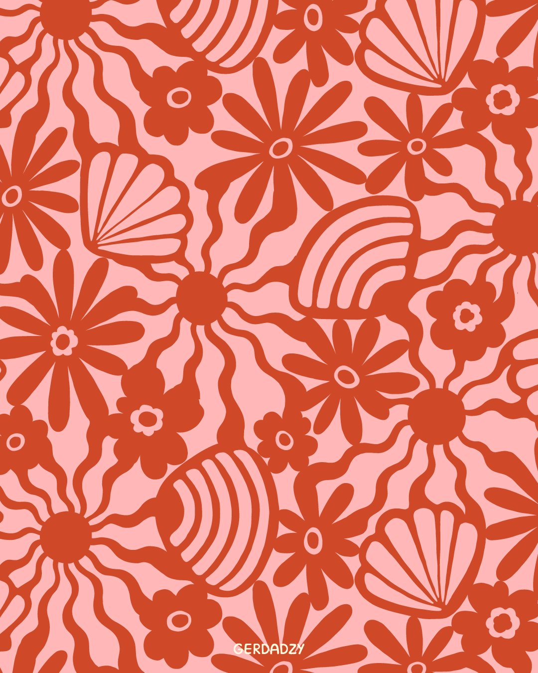 Star pattern from last summer that got a lot of attention, in a few updated colors ✨

Already not available in some categories, but if you're curious about yours, just reach out 🙌

#summerpattern #shellpattern #surfacedesigner