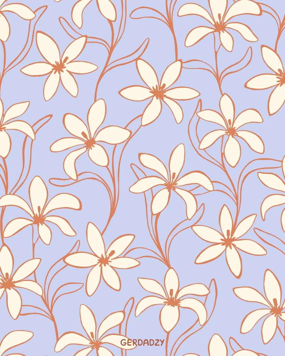One more floral pattern inspired by this year's floral discoveries (last slide ☺️)

Currently working on many new patterns, I hope to share more soon! 

However, the anxiety about posting art online these days is becoming too real. Lately, I've seen 