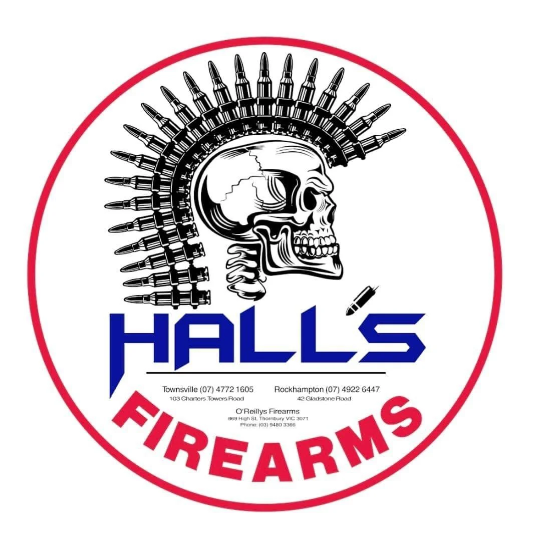 Halls Firearms Logo