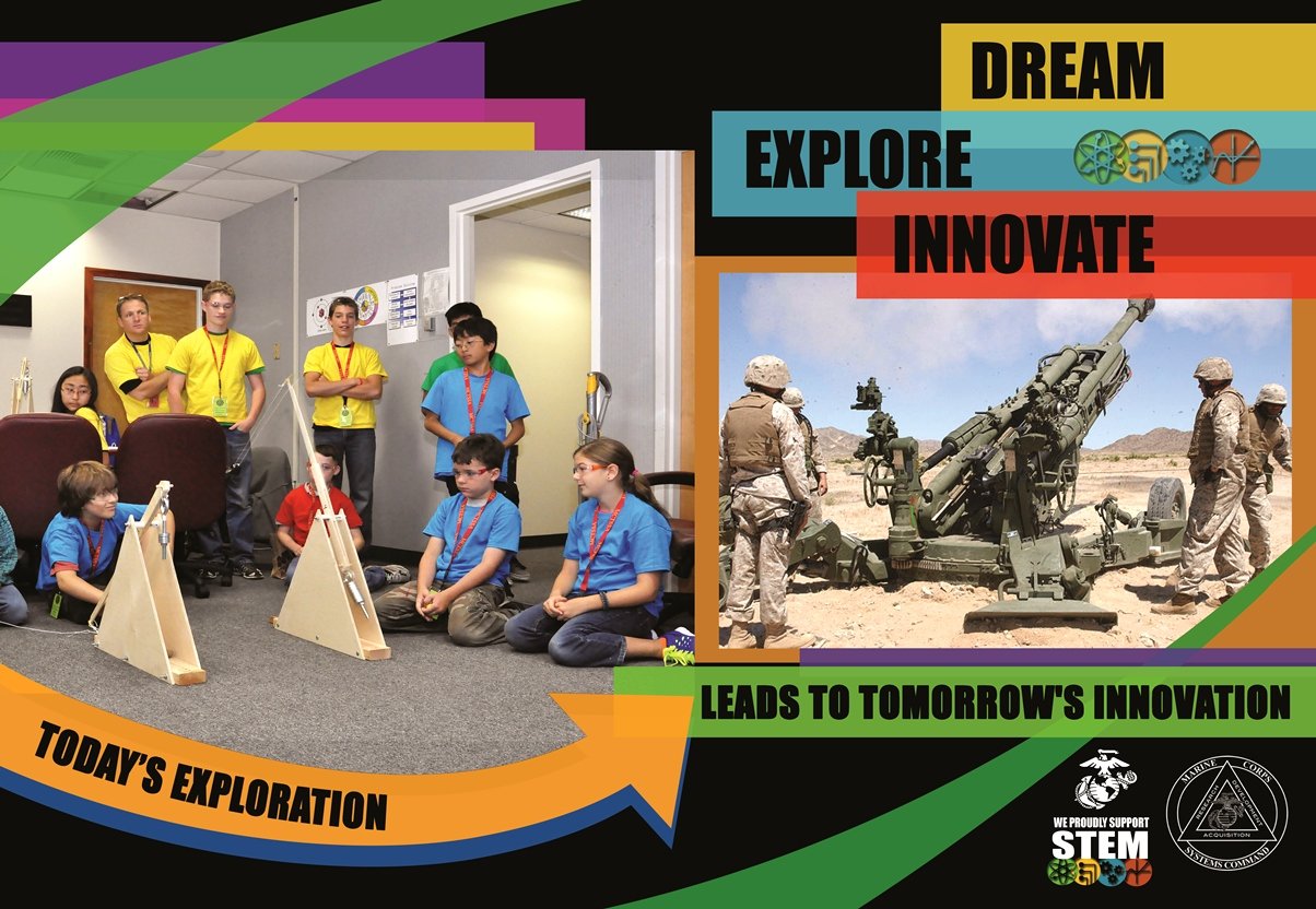 2017: STEM Poster for MARCORSYSCOM (Adobe Photoshop)