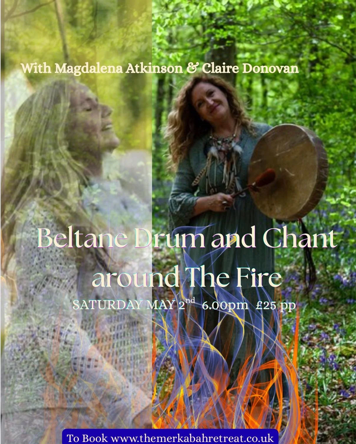 Beltane Celebration Drum & Chant Around The Fire ~ 2nd May