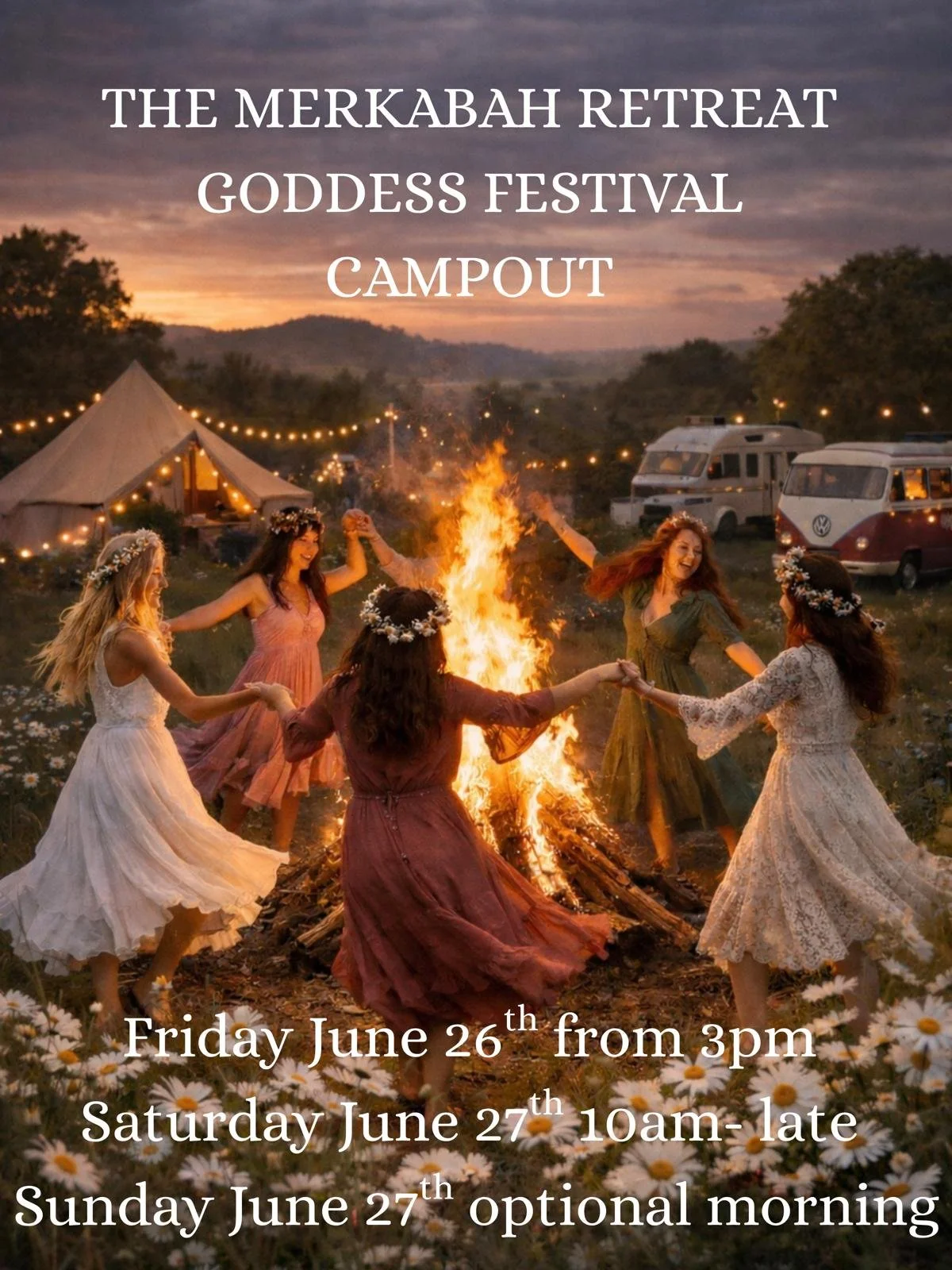 Goddess Festival Campout ~ 26th-27th June