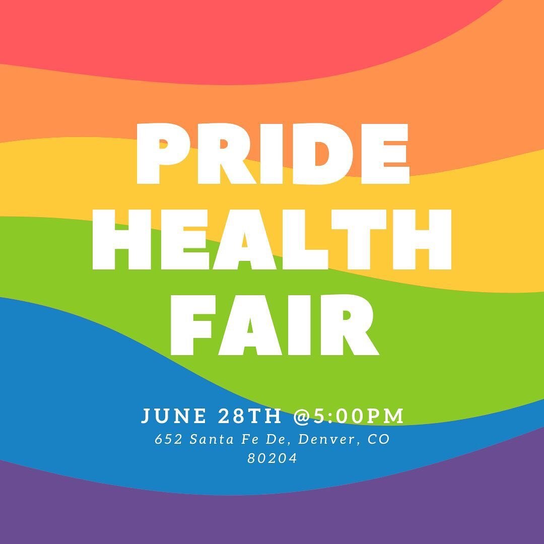 🌈 Join us tomorrow for a FREE LGBTQIA+ Health Fair in celebration of Pride Month! Livestream option available in bio.

🌈 On top of free health services and demonstrations, you will get a chance to connect with holistic health practitioners who are 