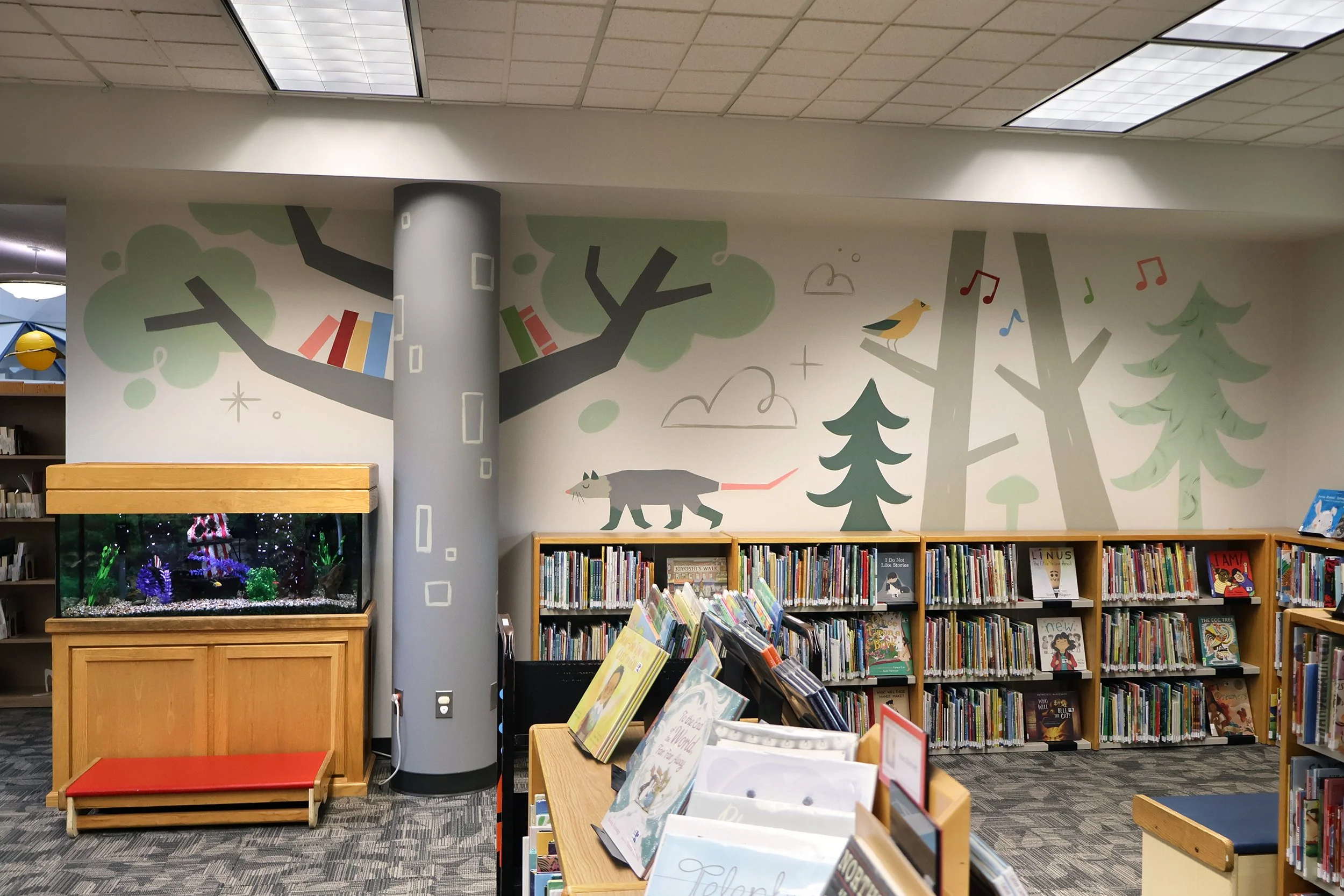 Wondrous Woods Mural
