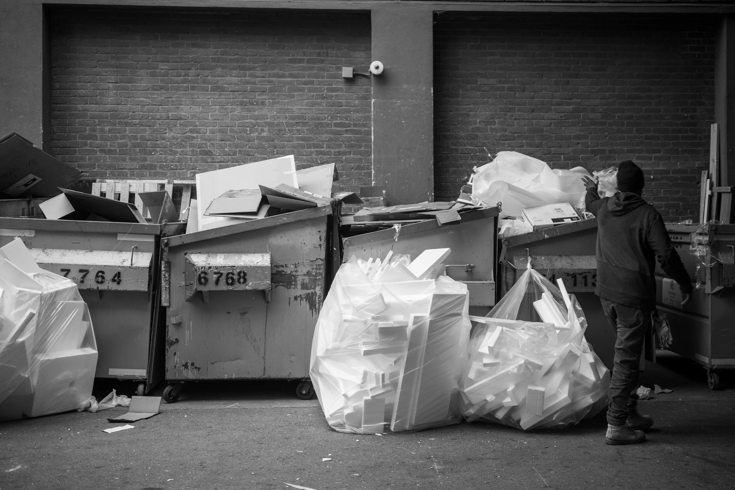 Waarom een blauwdruk bij ons bij het vuilnis gaat… 