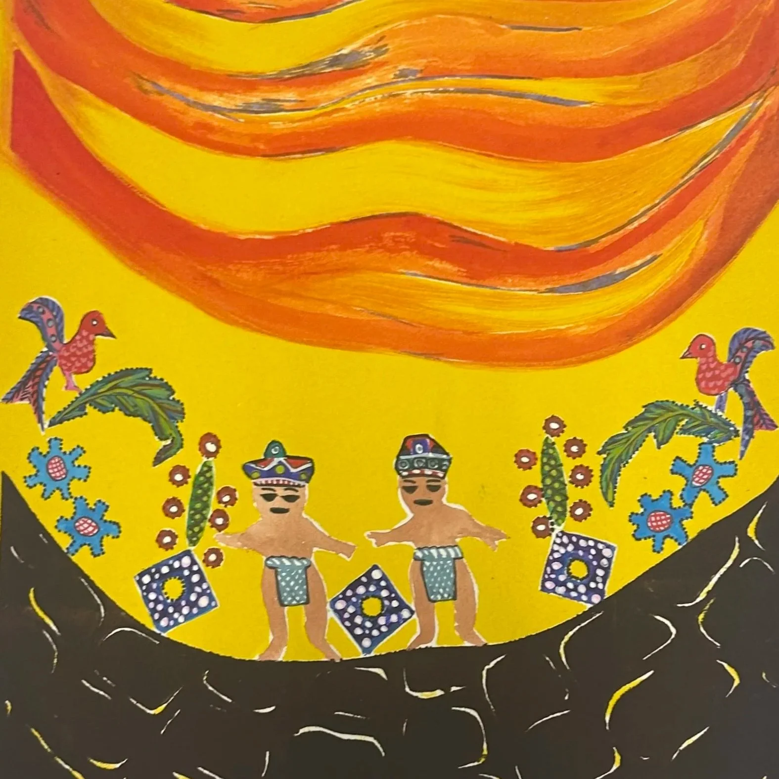 Layers of Belief: Exploring The Mayan Creation Through Print