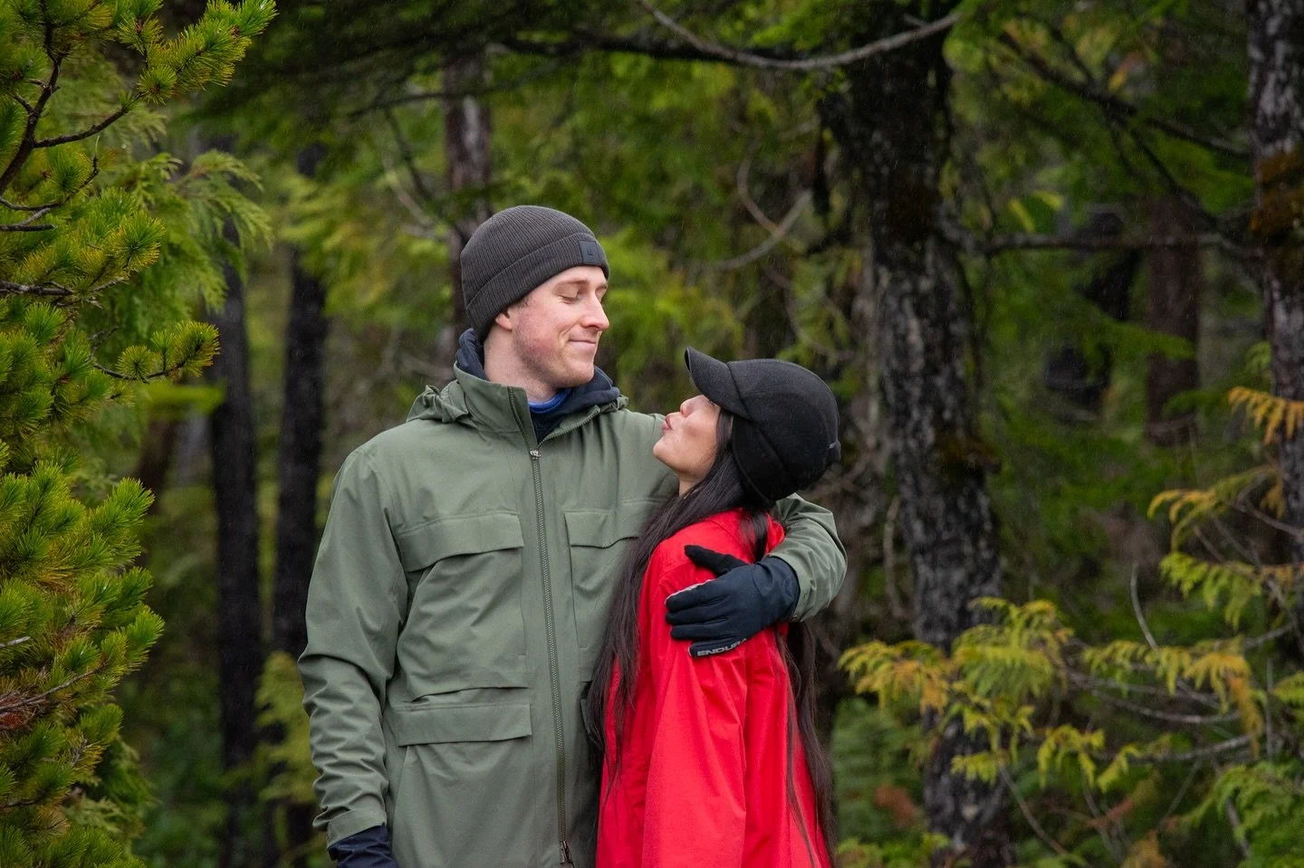Ian &amp; Susan enjoying a boardwalk hike in Tofino. 🫶🏻