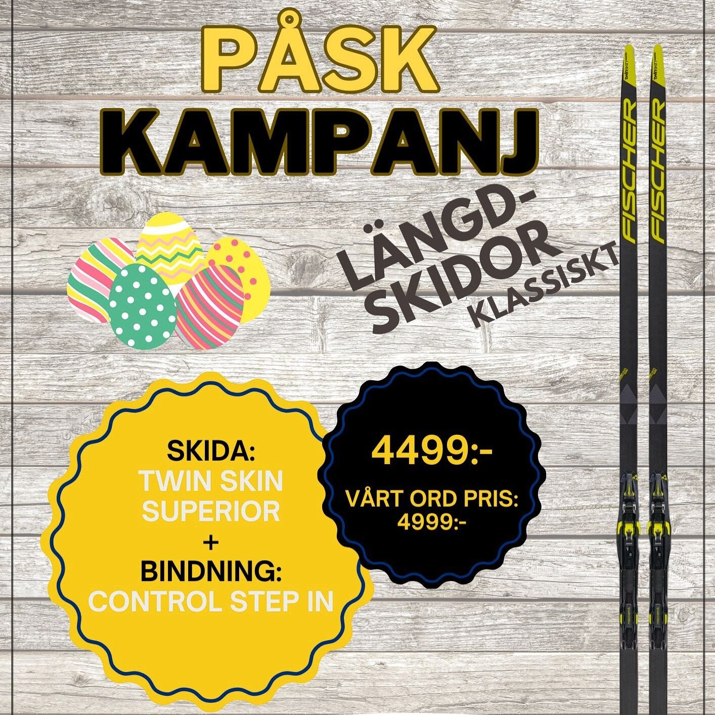 Fynda bland p&aring;skens kampanjer och erbjudanden! G&auml;ller s&aring; l&aring;ngt lagret r&auml;cker eller som l&auml;ngst till och med 14/4-24.