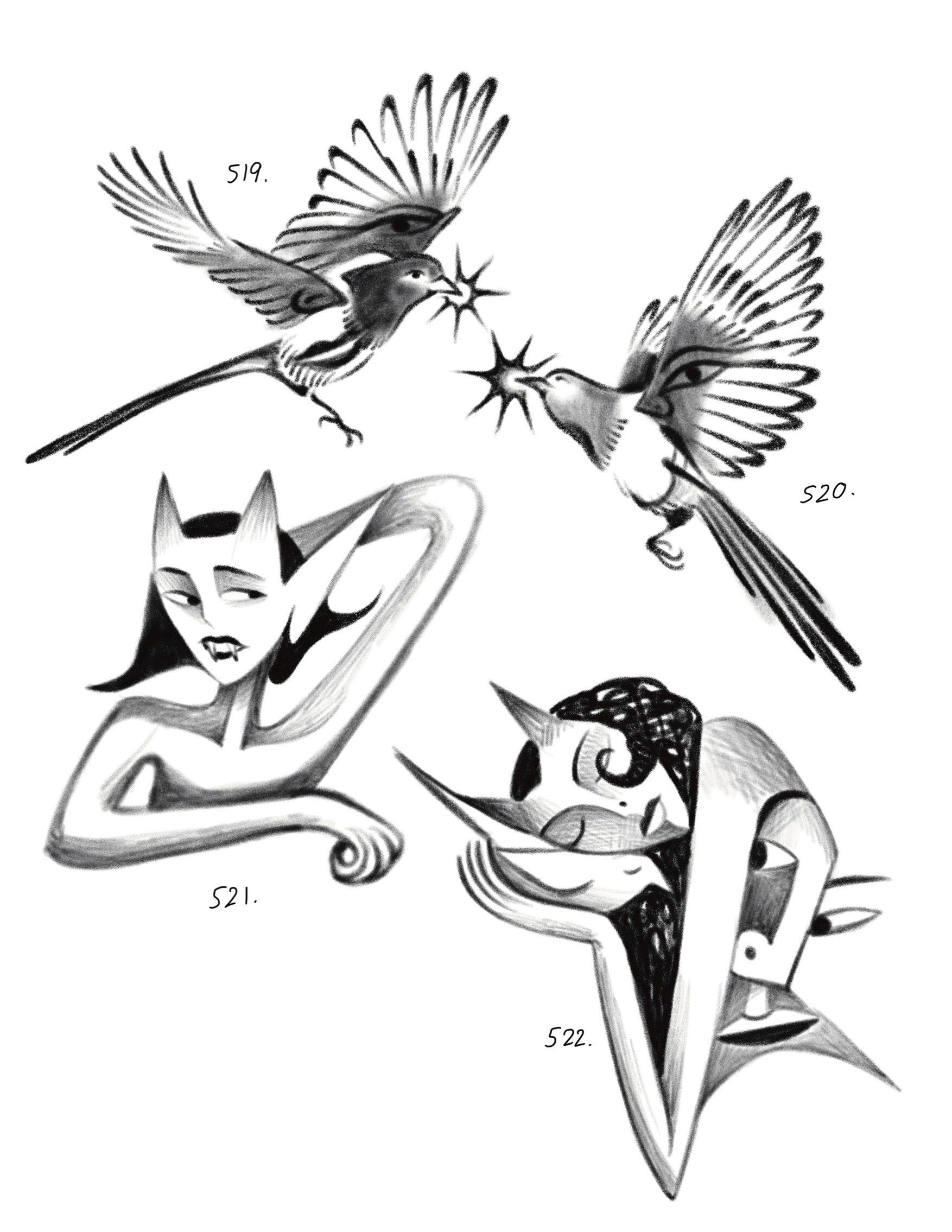 Demons and birds