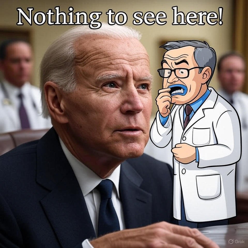 The Biden Health Cover-up Is Deep.