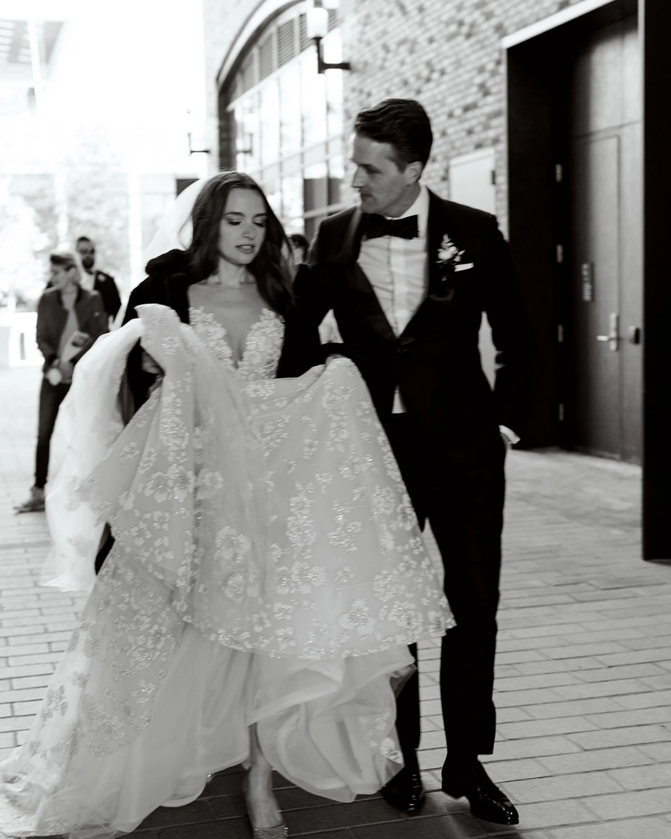 Kim and Matt wedding day took place at two of my favorite spots! The William Vale &amp; 74 Wythe! Kim looked incredible in her light pink gown. It was a night to remember. Congratulations, you two! 💕🙌 .
.
.
@itskimbrown @mattdennie 
.
.
Planned by 
