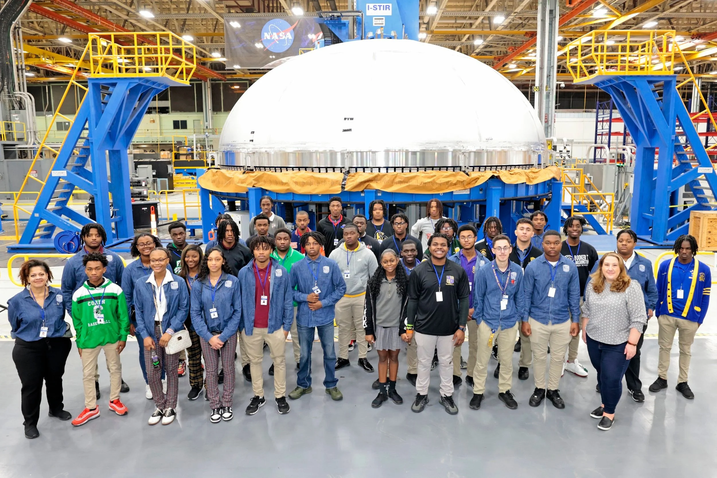 NASA MICHOUD ASSEMBLY FACILITY INSPIRES TRAINEES DURING RECENT VISIT