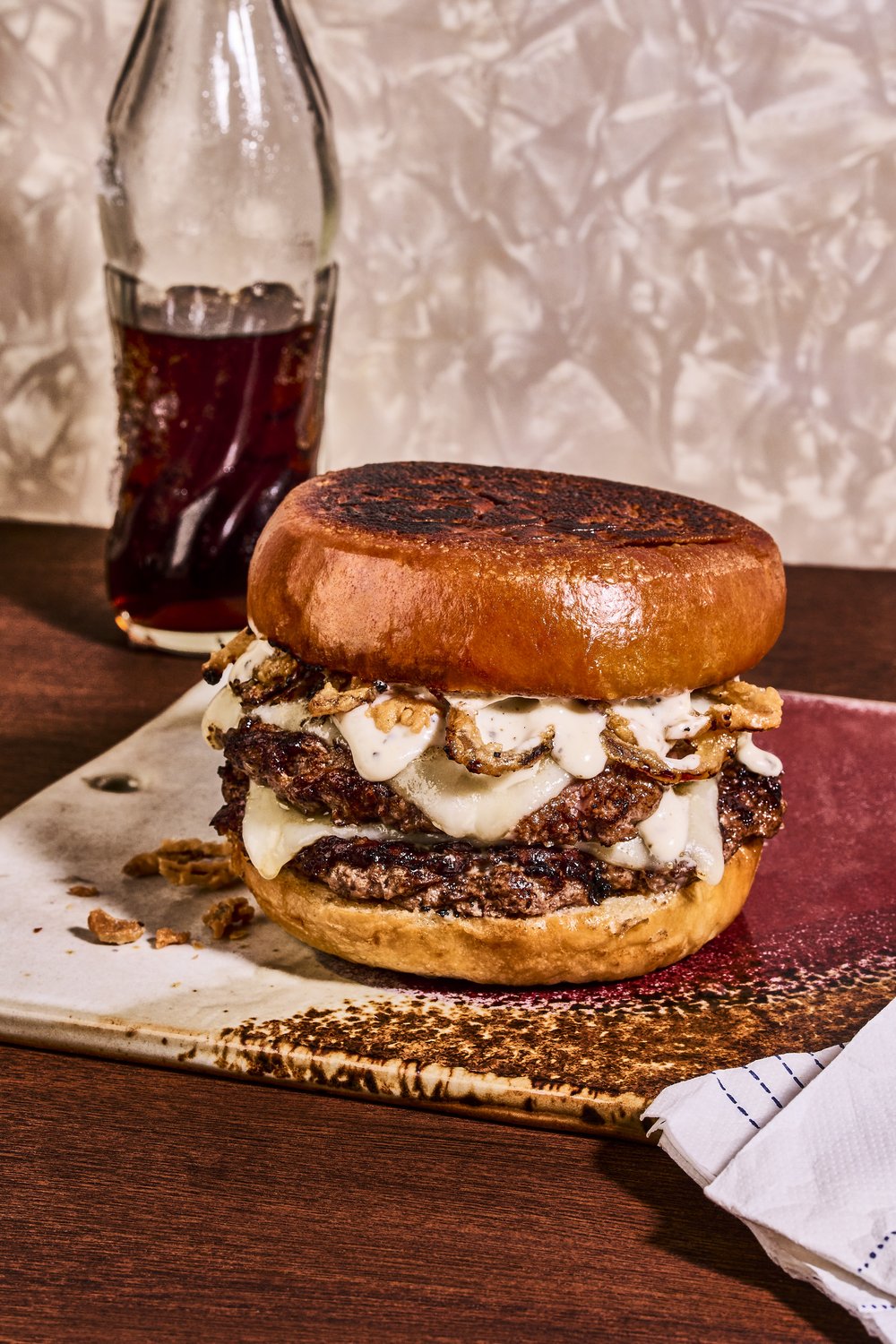 Truffle Butter Burger Food Photography