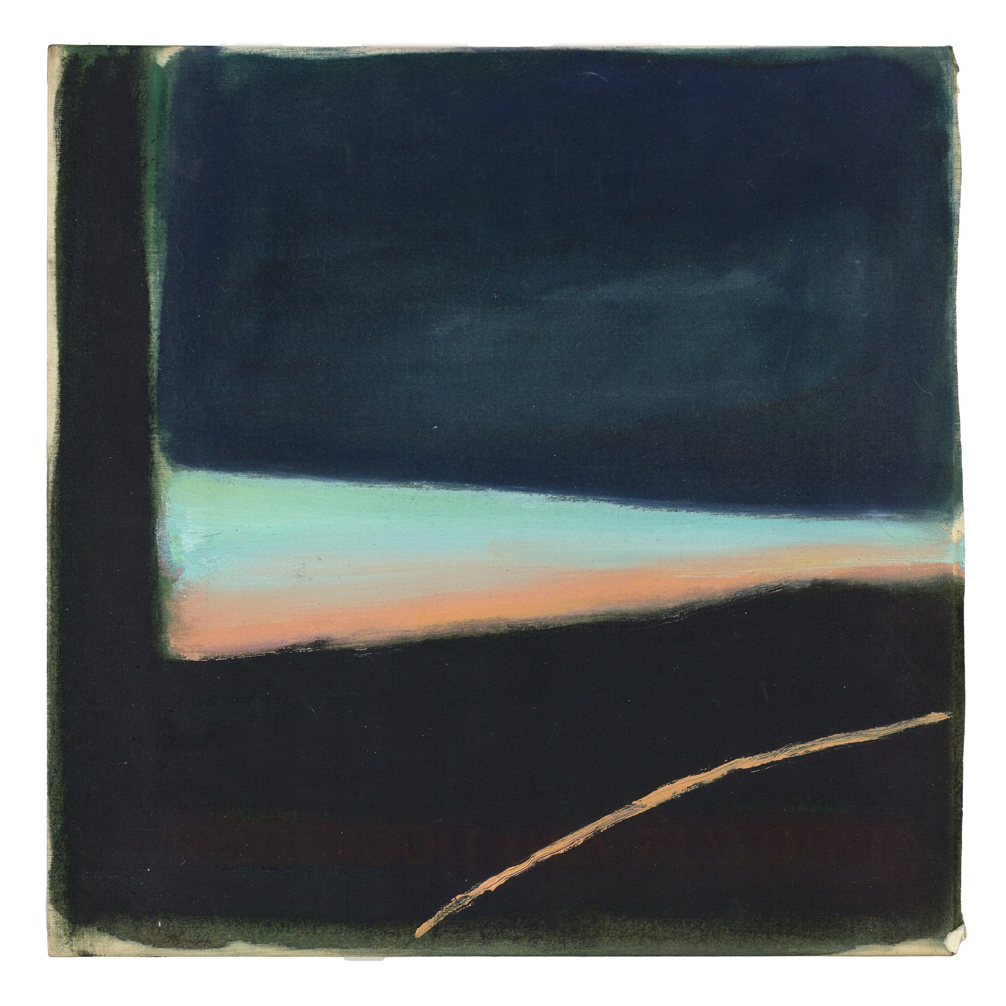 Lesley Greening Lassoff_View from Juliet's car, 31 x 31 cm, oil on book cover 2024_BlueShopGallery_WOP7_1166.jpg