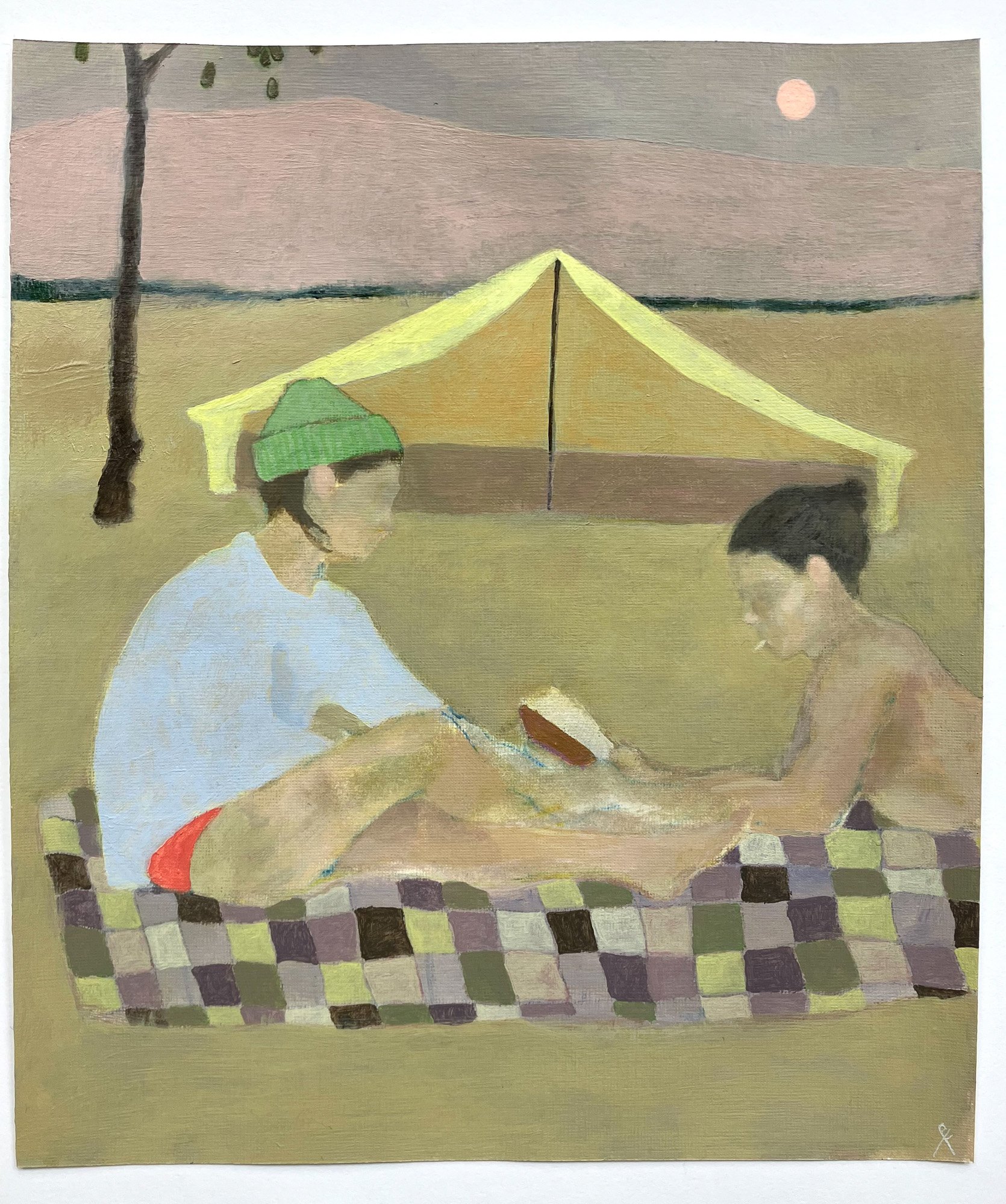 Emily Kirby_Warm Days Reading Old Books by Emily Kirby - Emily Kirby(1)_BlueShopGallery_WOP7_362.jpg