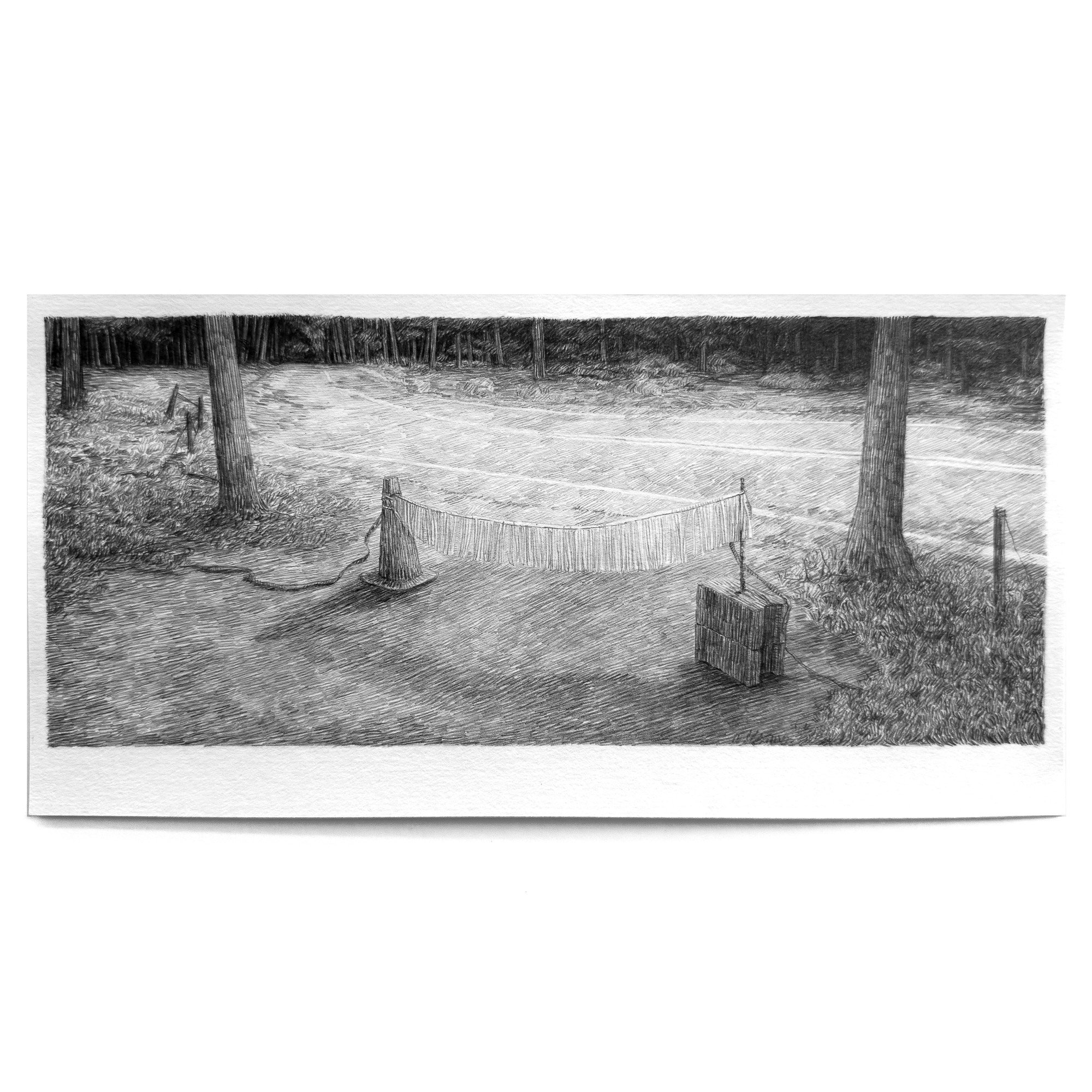 Lucy Ray_Bricks, a road cone, streamers and trees_LucyRay - Lucy Wood_BlueShopGallery_WOP7_614.jpg