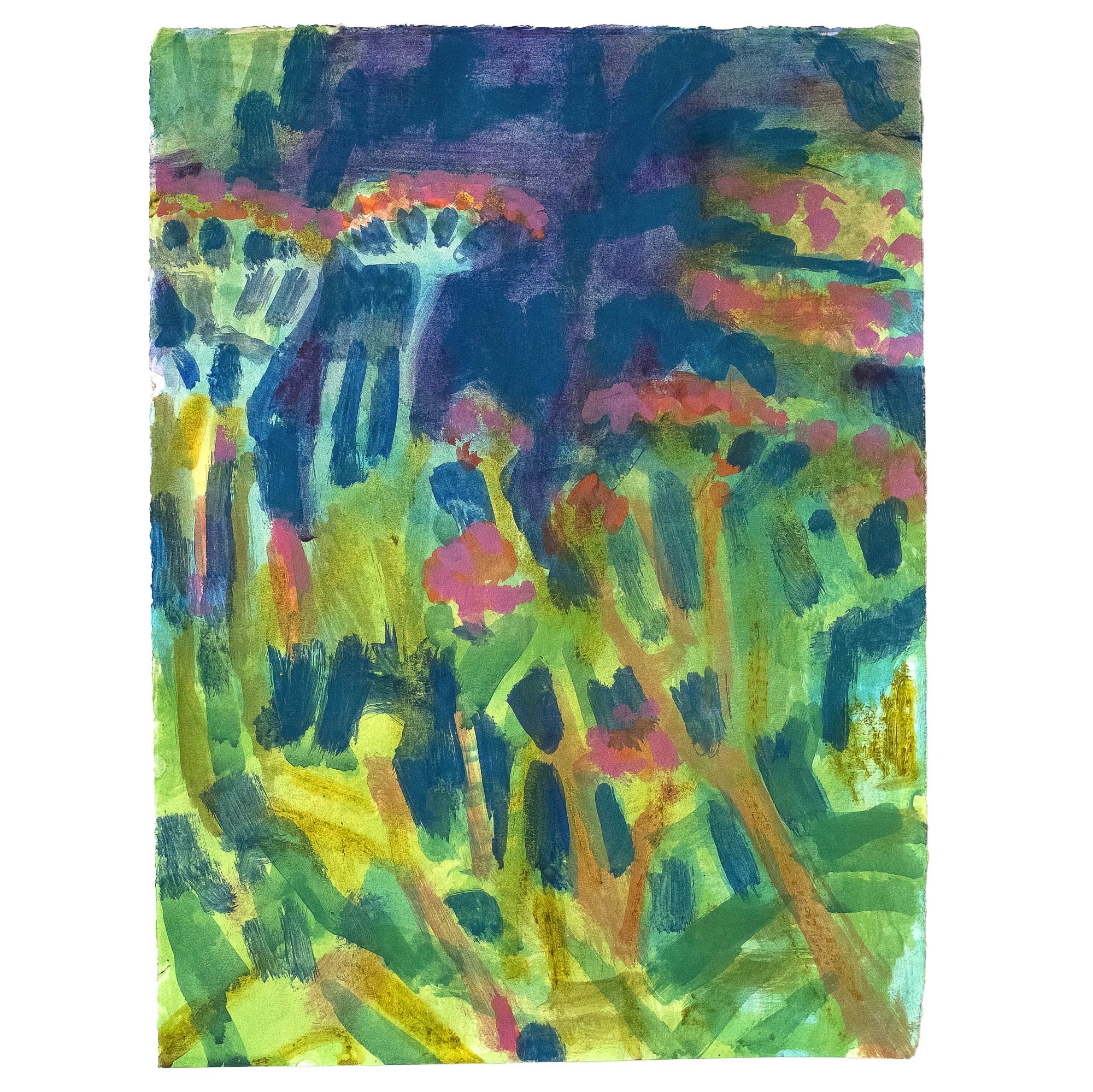 'Cowslips at Dusk' by Caroline Cornelius