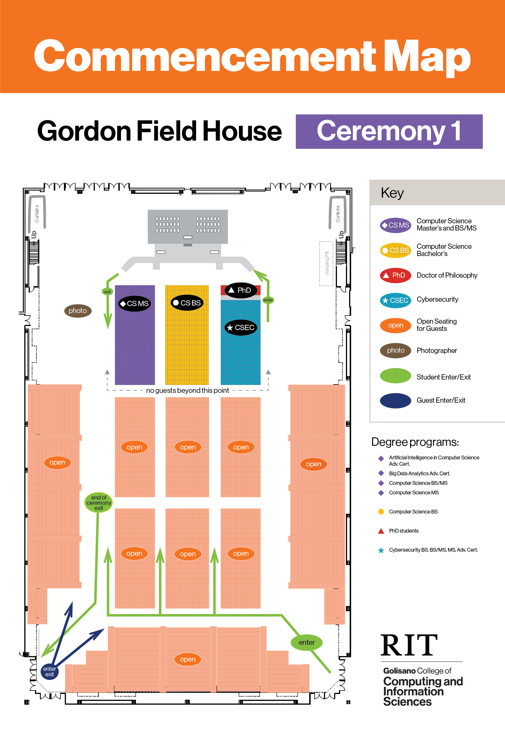 ceremony 1 seating map