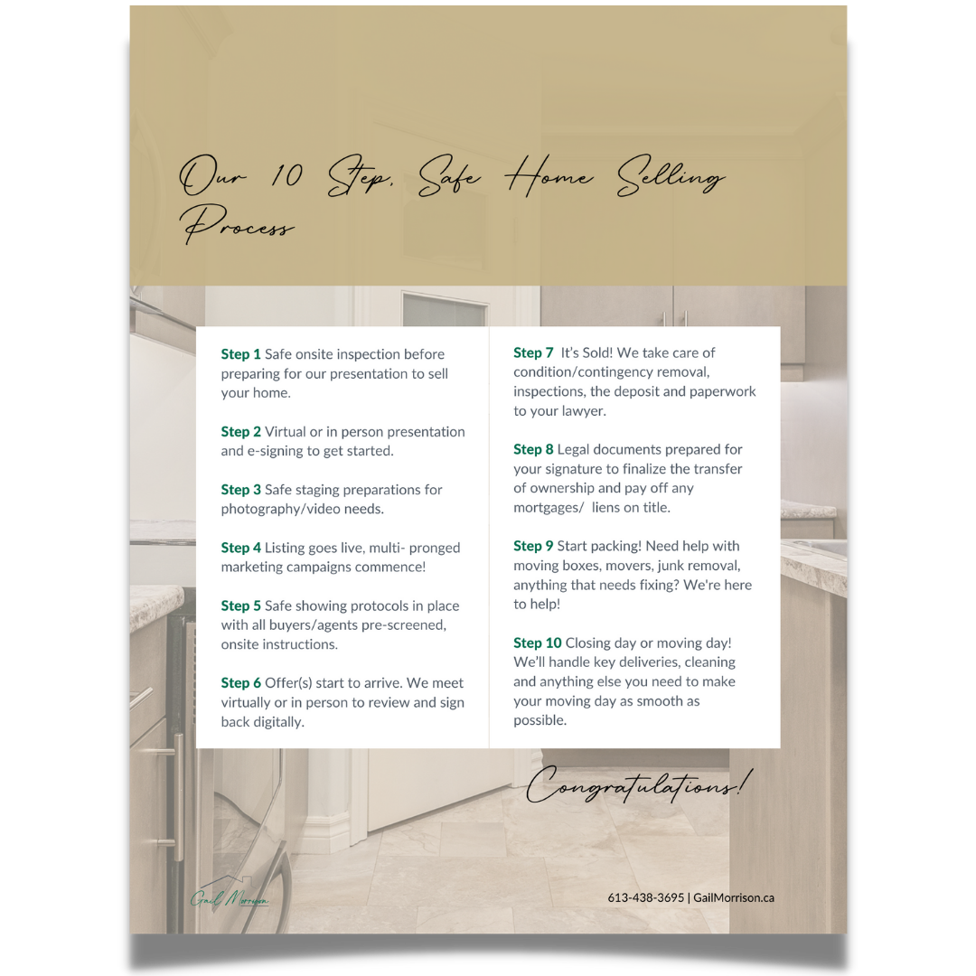 10 Steps to Safely Selling Your Home