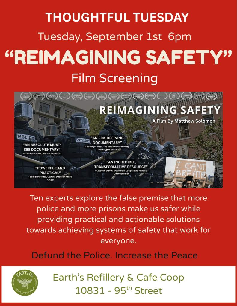 Reimagining Safety: Thoughtful Tuesdays Film Screening