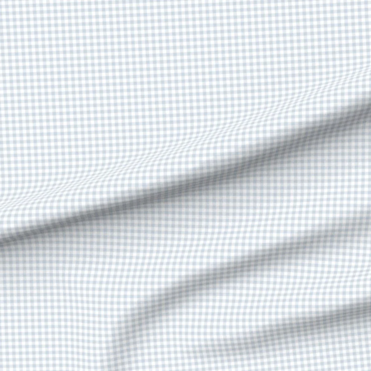 Buffalo check pattern in light blue-gray colorway