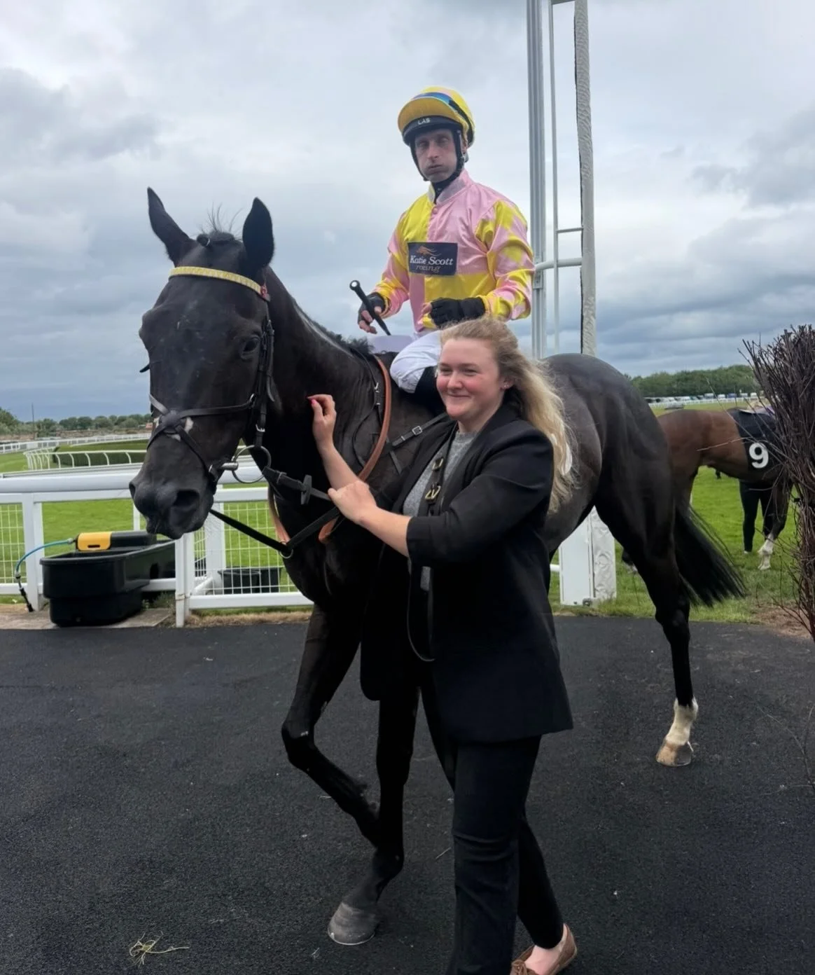 Yesterday as Musseelburgh&hellip;

Black Storm 🥈🥈🥈

Big lad ran a stormer under a lovely ride from Greg, did nothing wrong and was just nabbed on the line. A bit frustrating but a solid run.
@ursamajorracing 

Figjam 6th 

This class filly ran a l