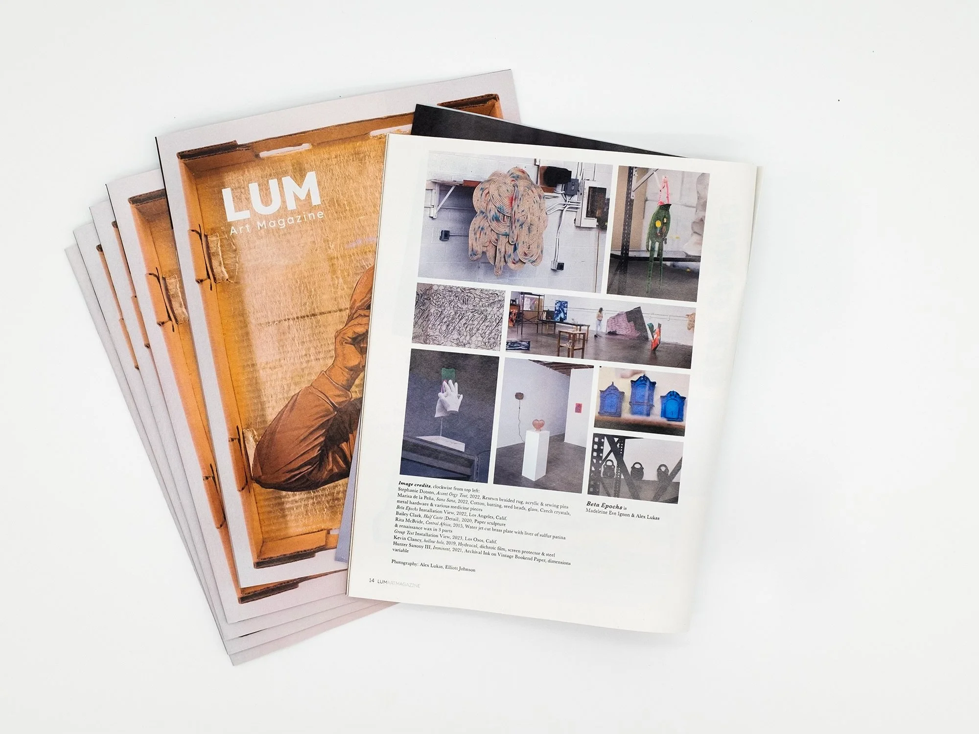 Beta Epochs curatorial collective ‘manifesto’ in Lum Art Magazine, spring 2024 (collaboration with Alex Lukas)