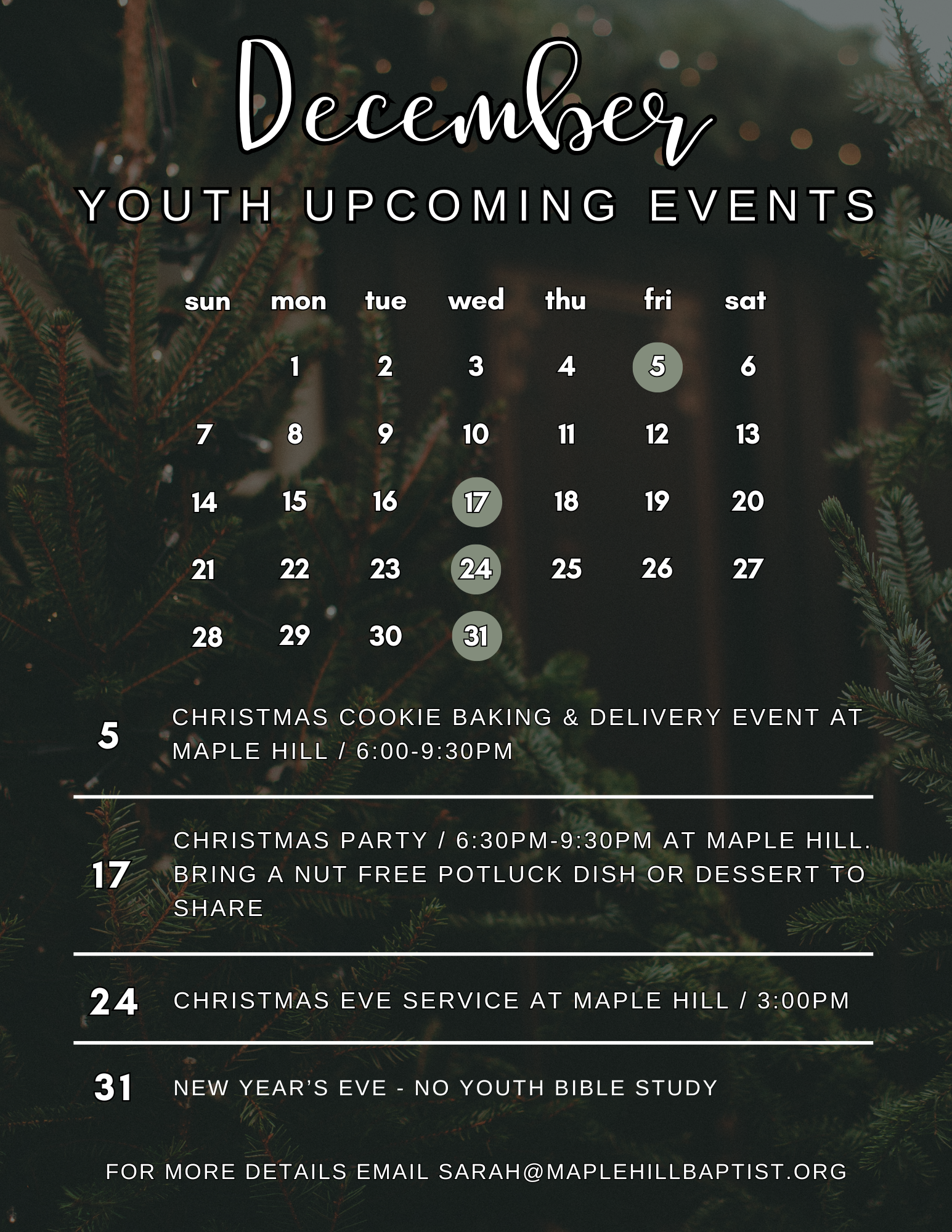 Youth Christmas Party