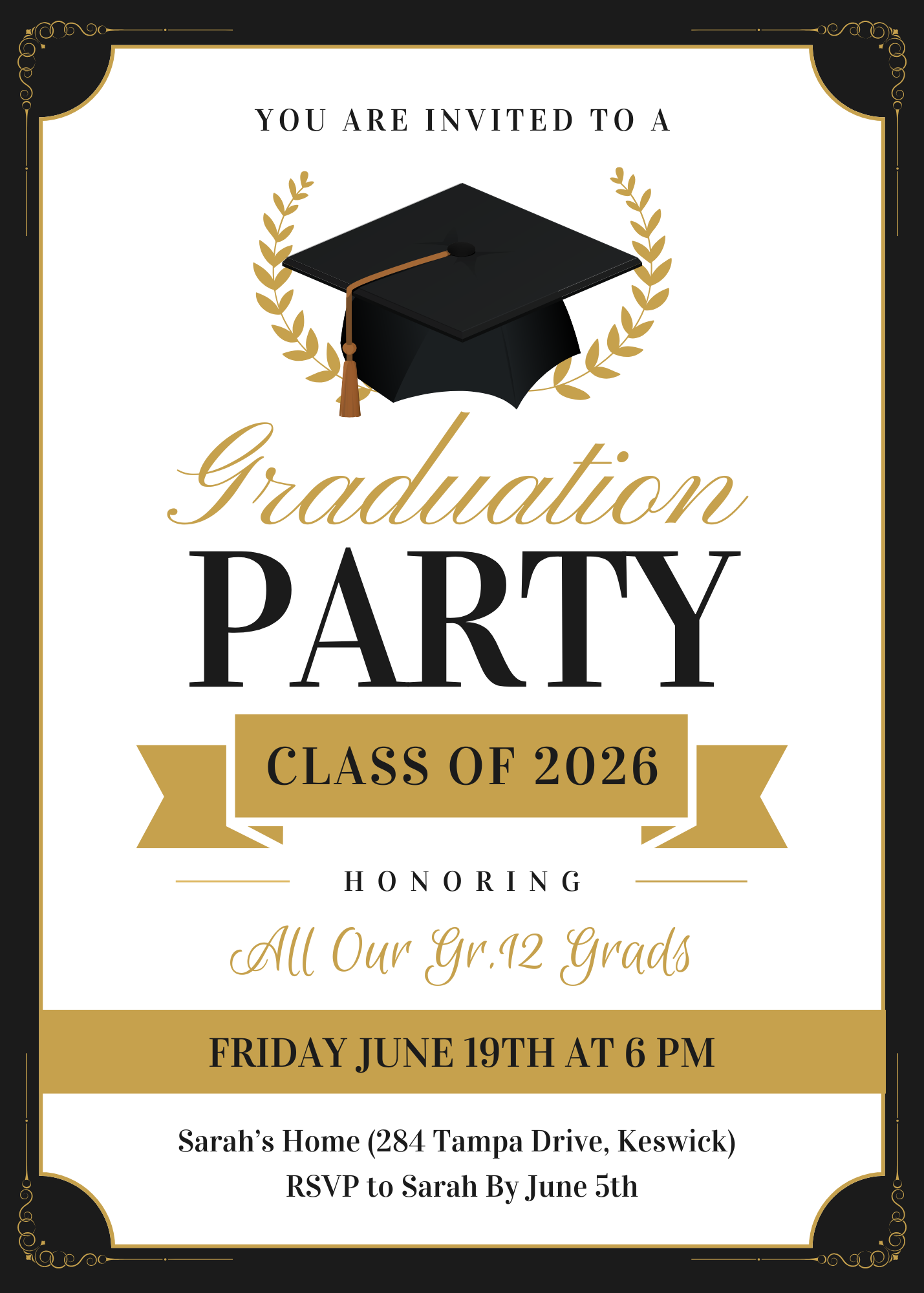 Youth Graduation Dinner