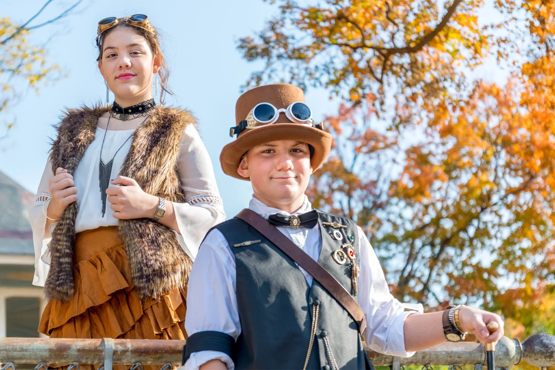Steampunks in the Fall