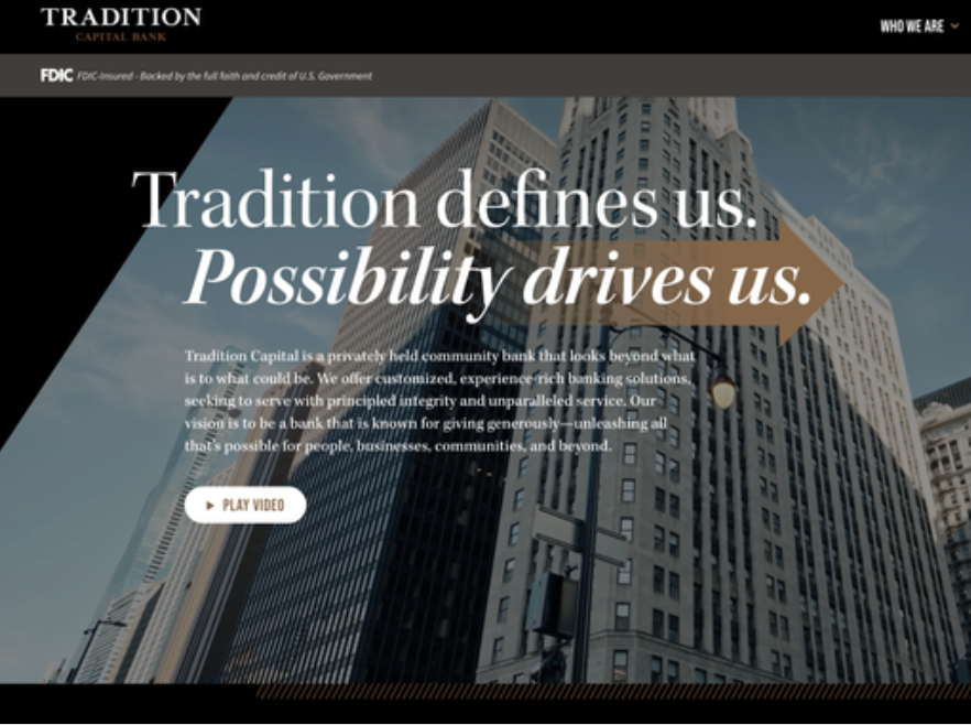Tradition Capital Bank