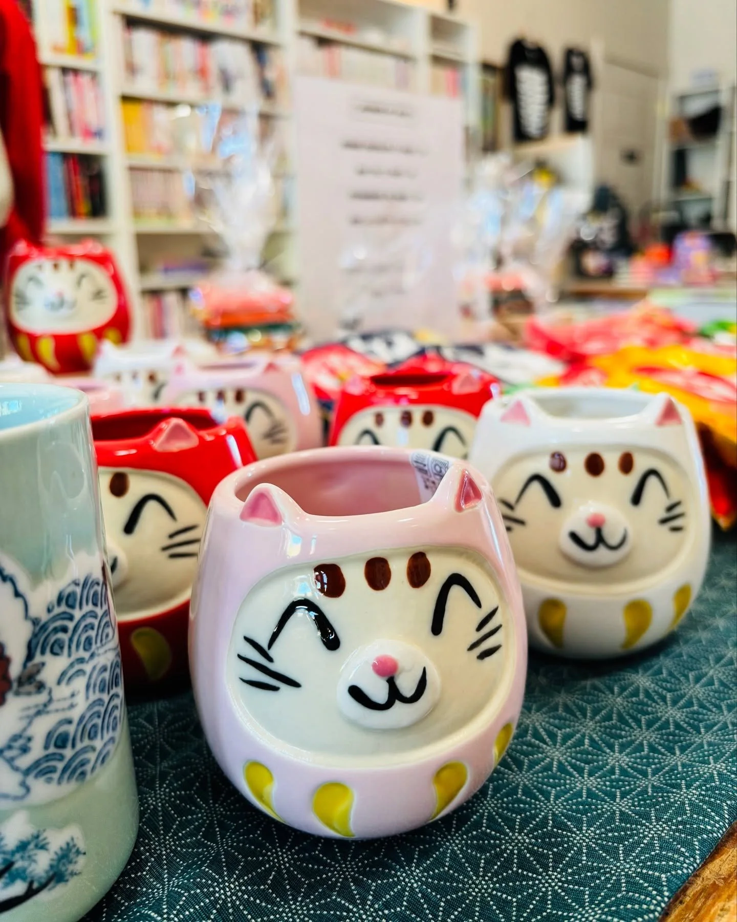 The Cincy Bookstore Crawl continues today! We are open today 10AM -7PM! Visit @cincybookstorecrawl for more information! We have new cute mugs (selling fast!) and yum treats! Are you new to manga? Don&rsquo;t worry we have tons of great series in sto