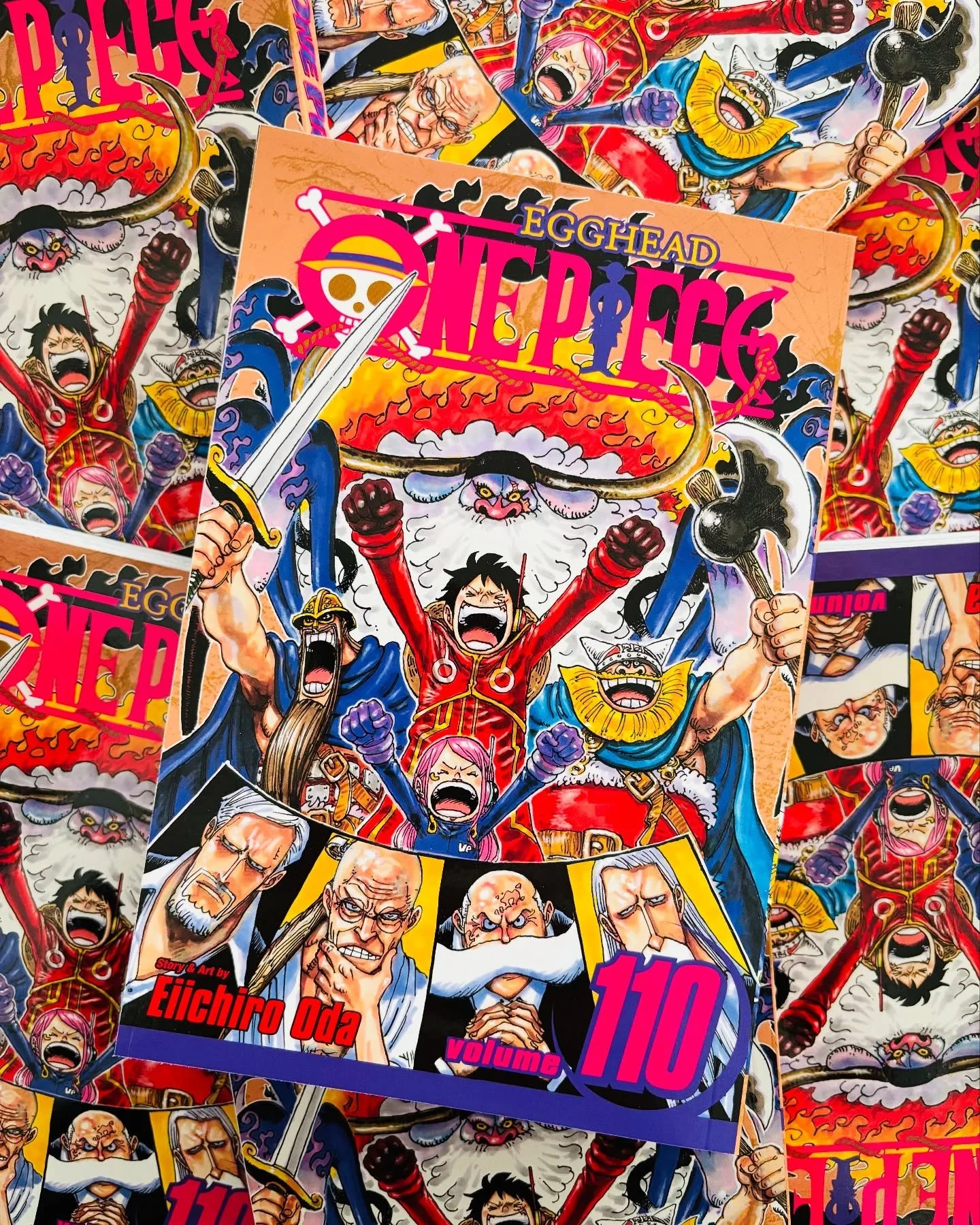 NEW RELEASES🏴&zwj;☠️

* D.N.Angel New Edition, Vol. 1
* In the Twilight of Our Adolescence
* Kingdom, Vol. 1
* Land of the Lustrous 13
* Mocha the Cat and His Forever Family Vol. 1
* My Goddess Is Precious Today, Too Vol. 1
* One Piece, Vol. 110
* S