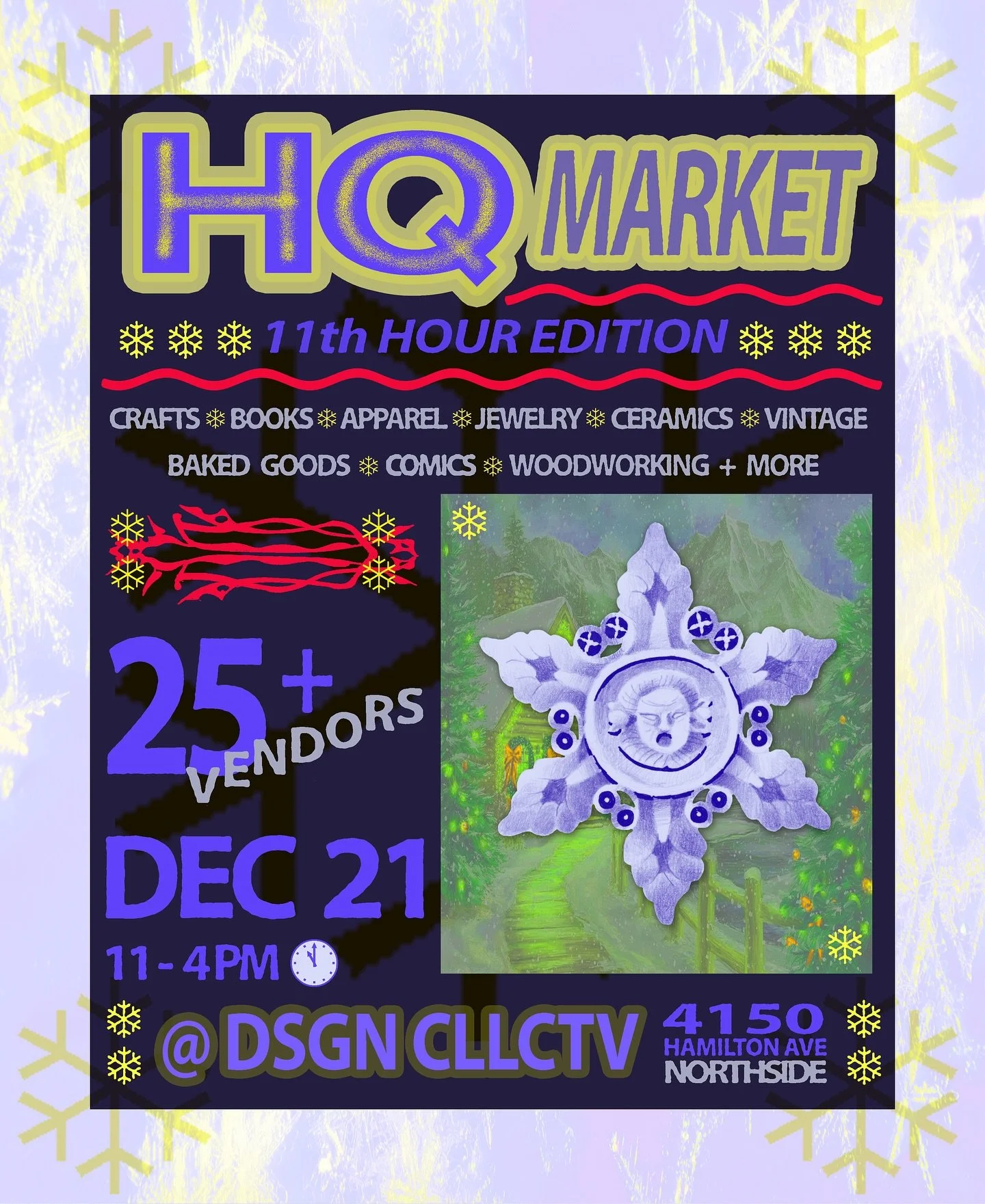 🚨🚨🚨SEE YOU AT DSGN COLLECTIVE @dsgn_cllctv in Northside THIS Sunday, December 21st!

We will be selling manga at DESIGN COLLECTIVE&rsquo;S UPCOMING HQ MARKET - Eleventh Hour Edition! We will have lots of alternative manga, and art books for sale! 