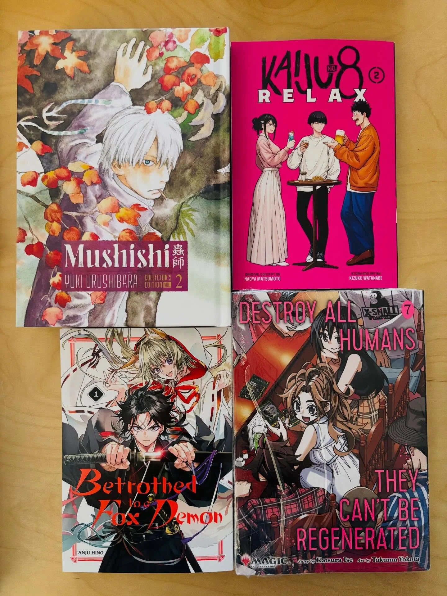 💫NEW RELEASES 4/16/26💫

* Betrothed to a Fox Demon 01
* Bubble Love of the Mermaid, Vol. 1 (Light Novel)
* Destroy All Humans. They Can&rsquo;t Be Regenerated. a Magic: The Gathering Manga, Vol. 7
* Disney Manga: El Extrano Mundo de Jack de Tim Bur