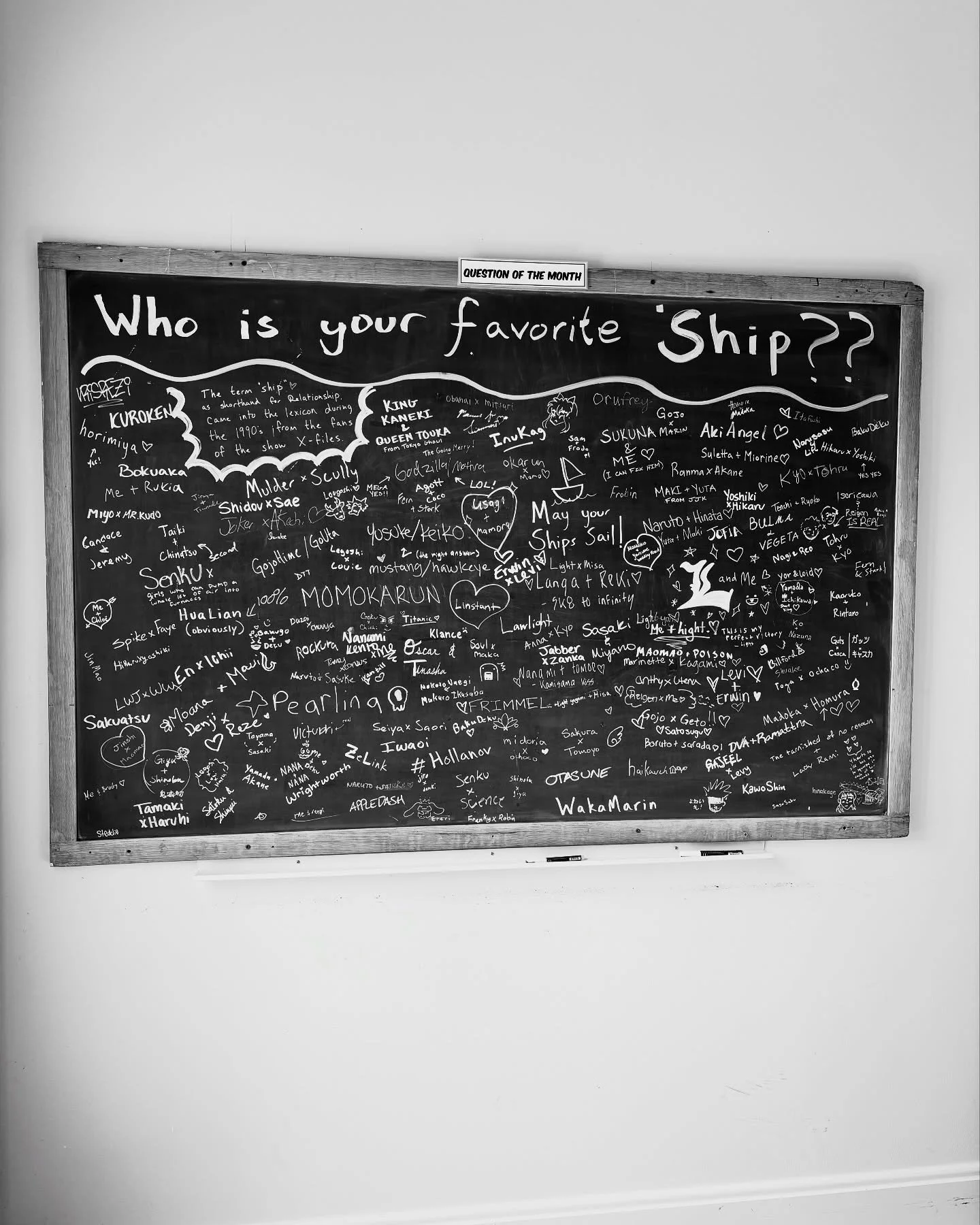 Our latest Question of the (last few) Month(s)!! Stop by the shop to see our new question of the month❤️

OPEN 11AM to 7PM!!

&mdash;-

HOURS 

MONDAY: CLOSED
TUESDAY: CLOSED
WEDNESDAY: CLOSED
THURSDAY: 3:00 PM - 7:00 PM
FRIDAY: 3:00 PM - 7:00 PM
SAT