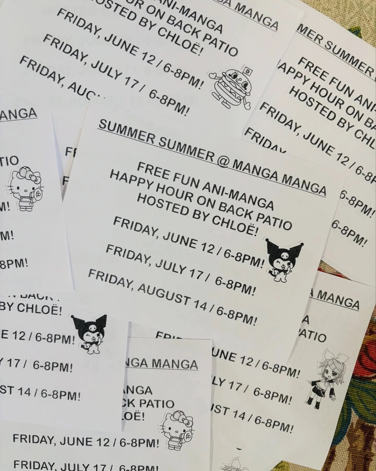 SAVE THE DATES - our summer happy hour schedule! 

OPEN TODAY 11AM -7PM!

Please note there is a neighborhood parade on Hamilton Ave at 11AM so the road in front of the shop will be closed for a bit! 

&mdash;-

HOURS 

MONDAY: CLOSED
TUESDAY: CLOSED