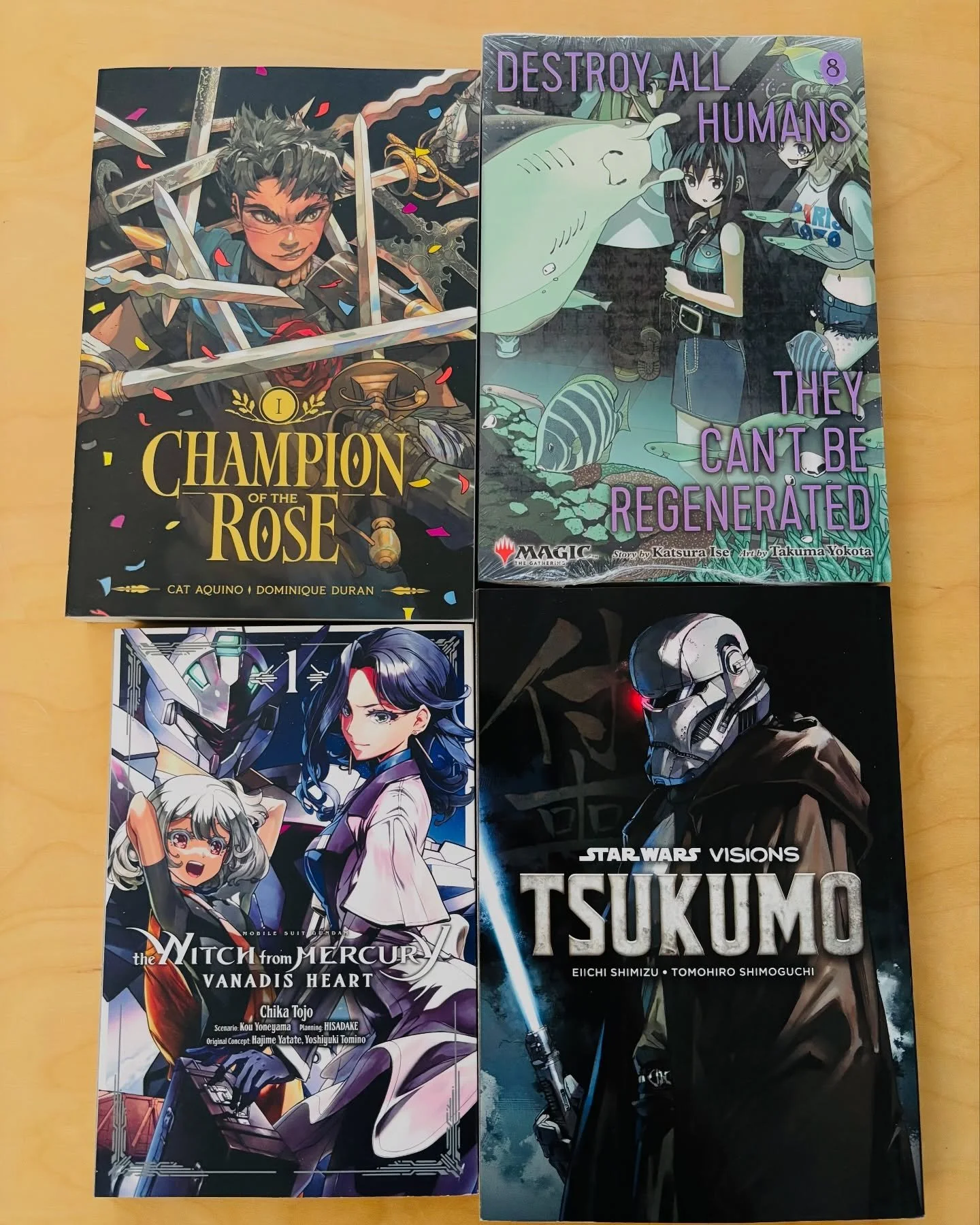 ✌️NEW RELEASES 7/16/26✌️

* Catnaps, Catnaps Everywhere!
* Champion of the Rose, Vol. 1
* Destroy All Humans. They Can&rsquo;t Be Regenerated. a Magic: The Gathering Manga, Vol. 8
* Firefly Wedding, Vol. 7
* Forest of the Rabbits, Vol. 1
* Kirby Mang