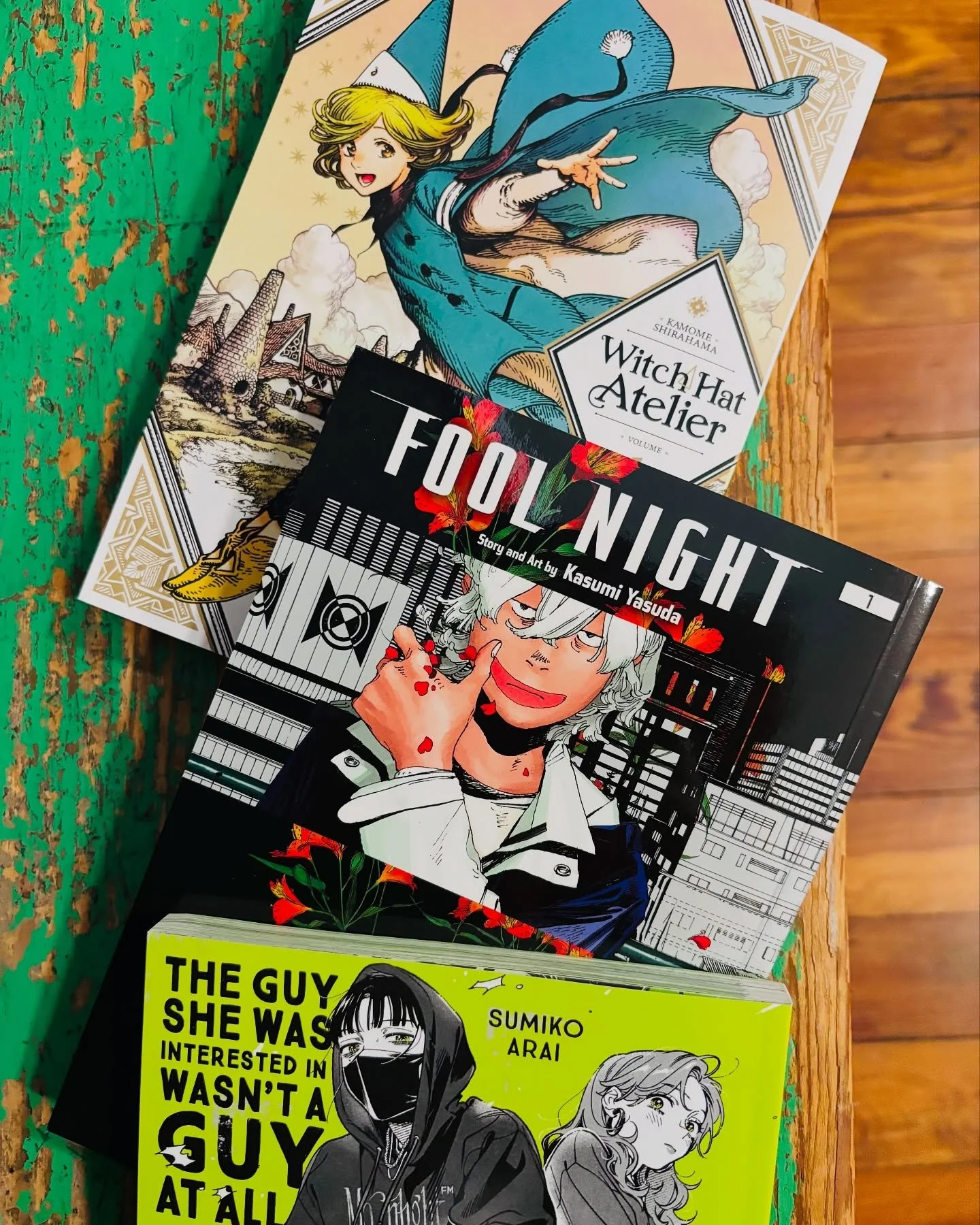 BOOK CLUB SPOTS ON SALE ONLINE AT NOON TODAY! LINK IN BIO!  FALL 2026 BOOK CLUBS: HOSTED BY MANGA MANGA  CLUB 1 -&nbsp;Witch Hat Atelier - Kamome Shirahama
CLUB 2 -&nbsp;Fool Night - Kasumi Yasuda
CLUB 3 -&nbsp;The Guy She Was Interested In Wasn&rsqu