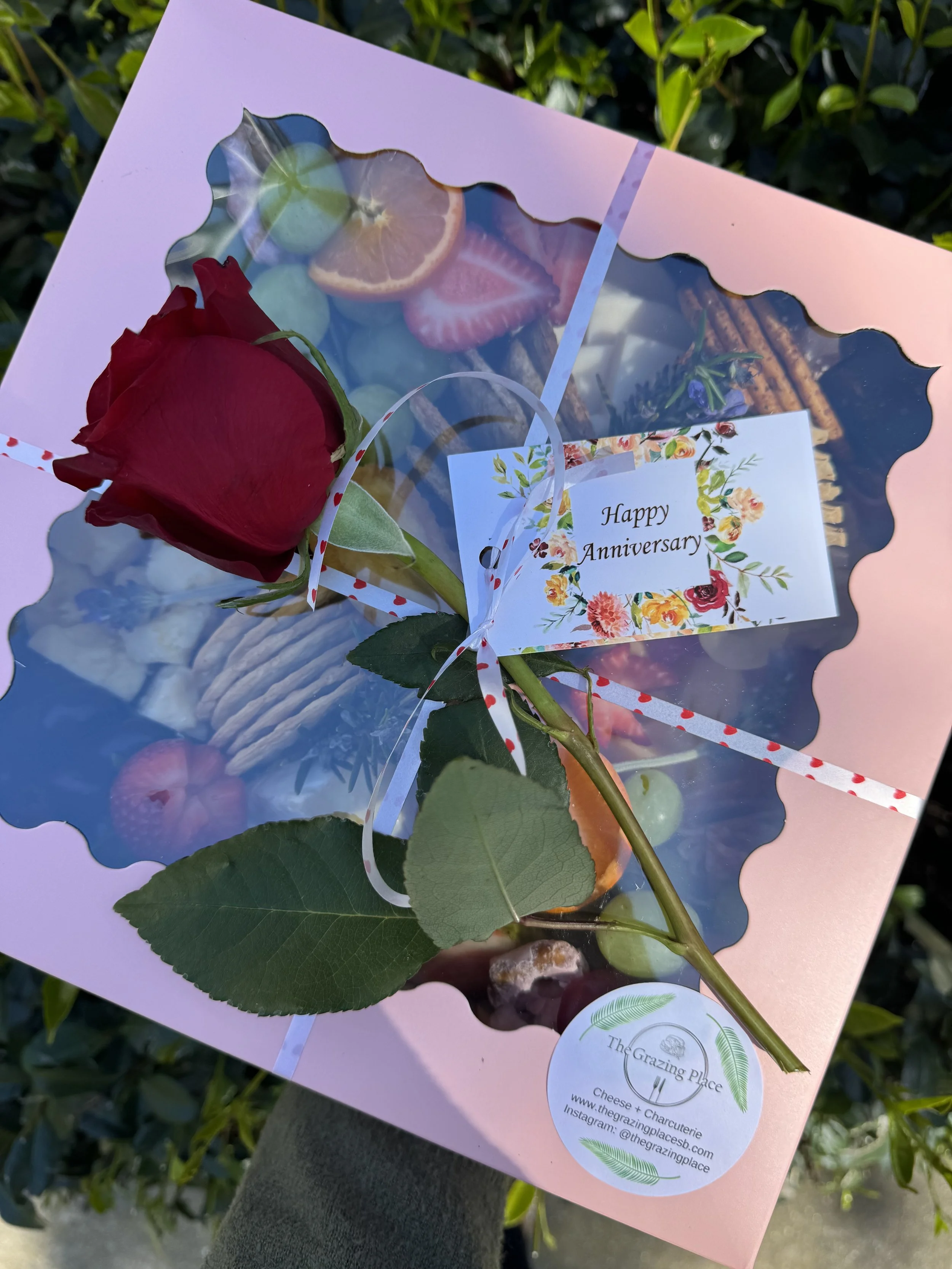 Grazing Box Cheese + Charcuterie + Sweets